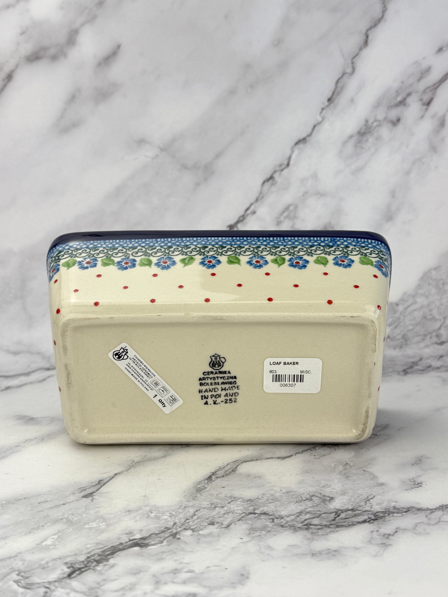 Loaf Baker - Shape 603 - Pattern 2739