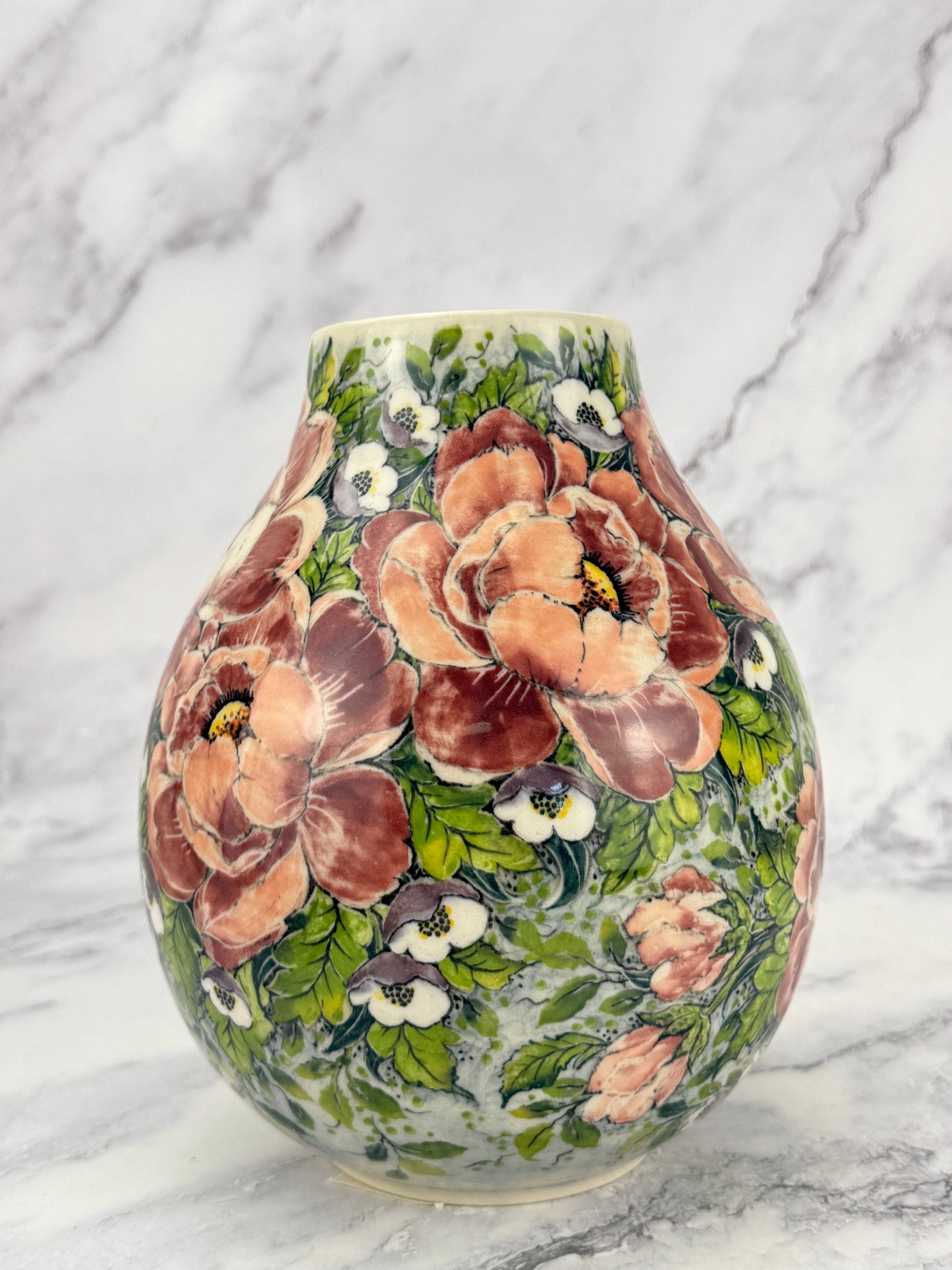 2025 Limited Edition Rounded Vase - Shape F15 - Krystyna Deptuła - L301