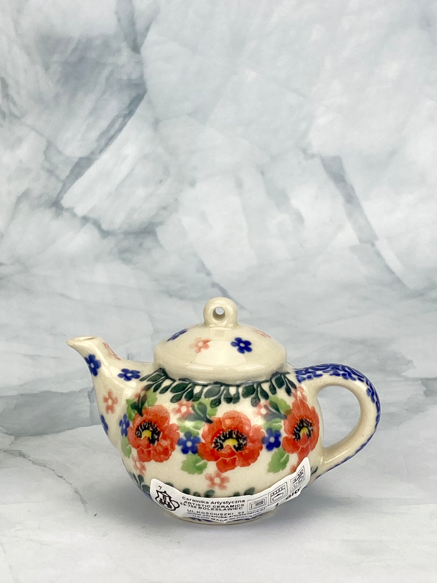 Teapot Ornament - Shape F88 - Pattern 3219