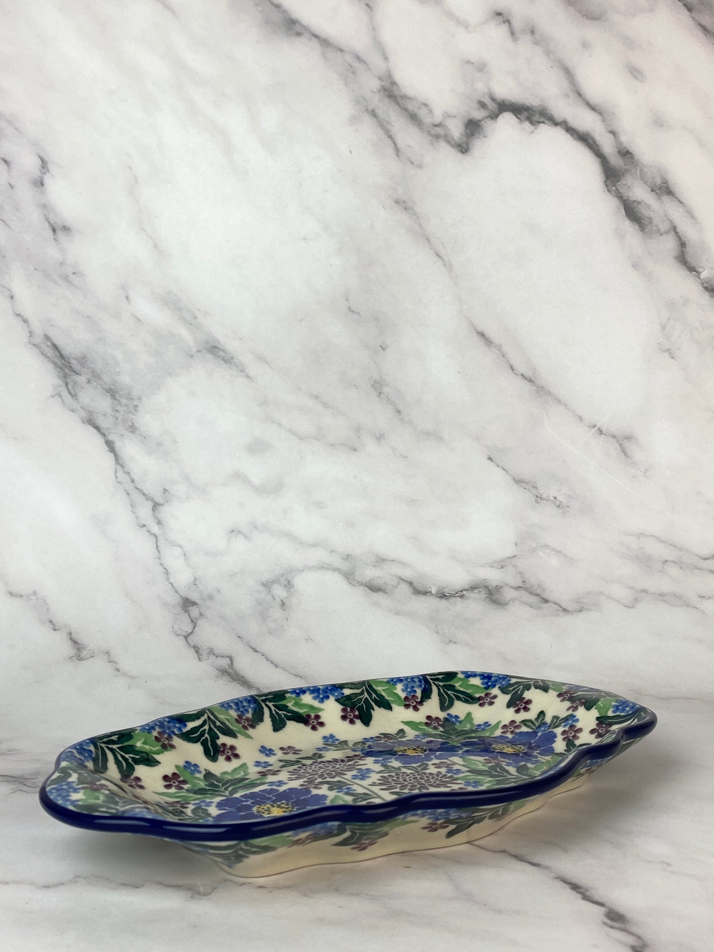 Small Wavy Unikat Platter - Shape 785 - Pattern U5135