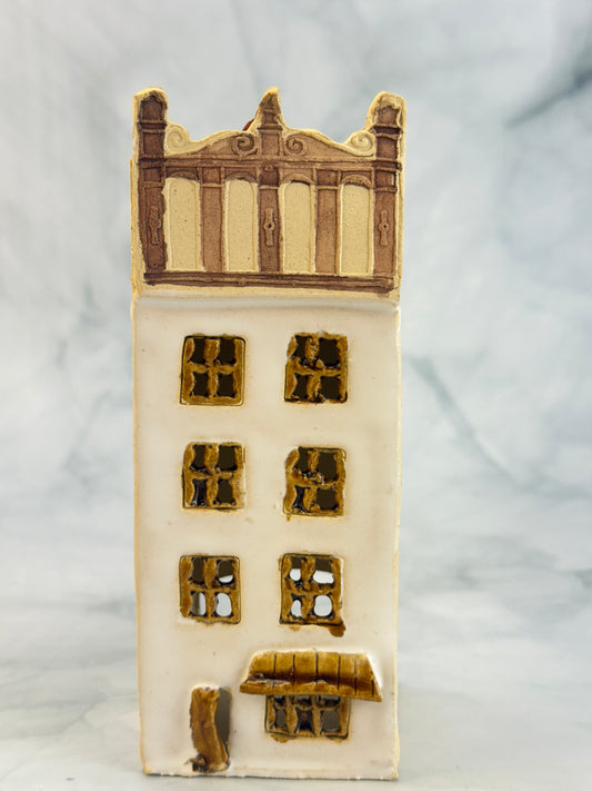 Ceramic Votive House - G