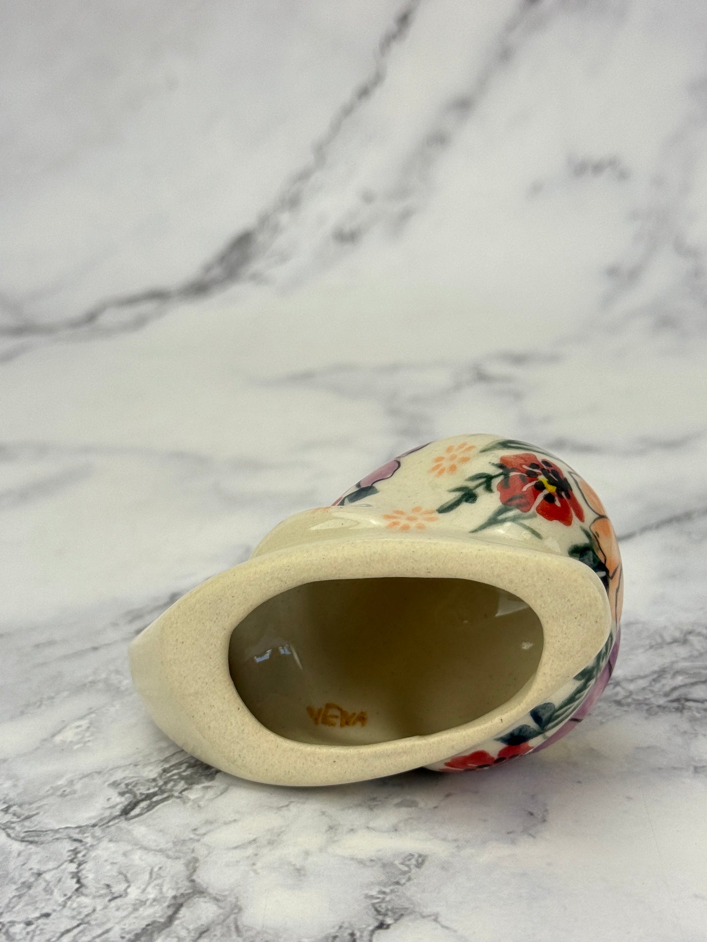 Snail Figurine - Shape V415 - Pattern Sunset Garden