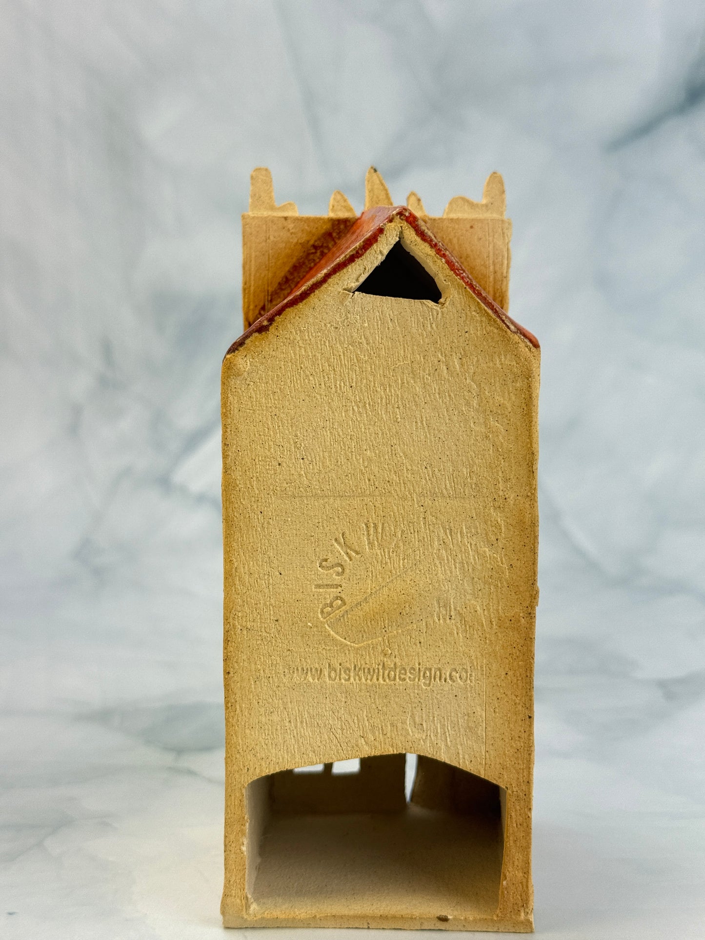 Ceramic Votive House - N