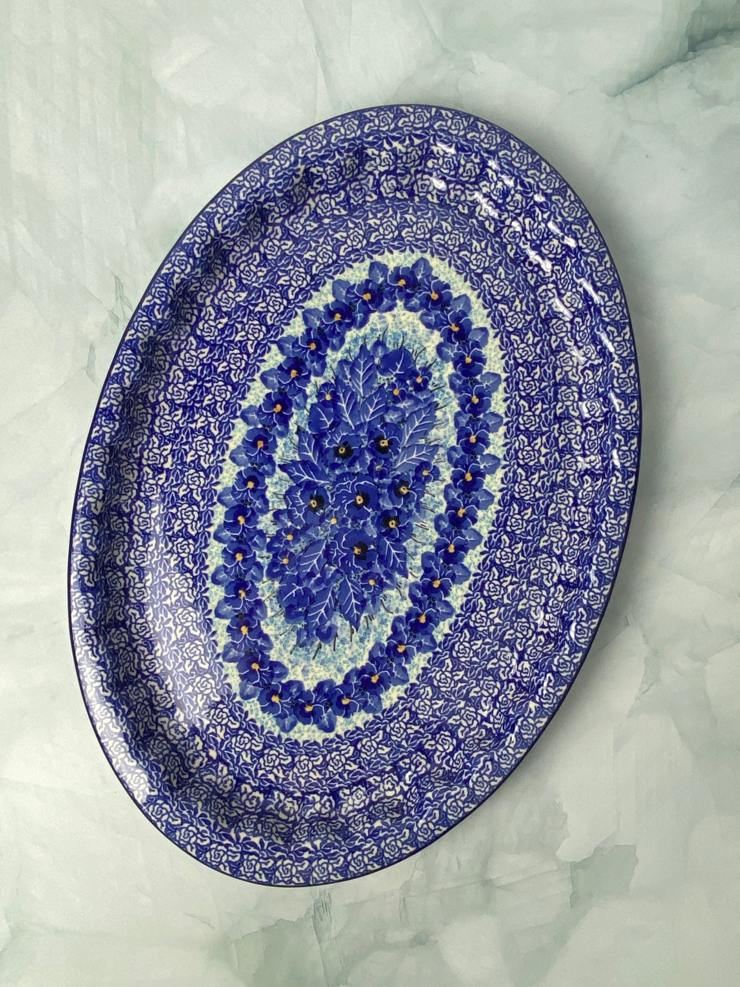 Unikat Oval Platter - Shape 614 - Pattern U3639