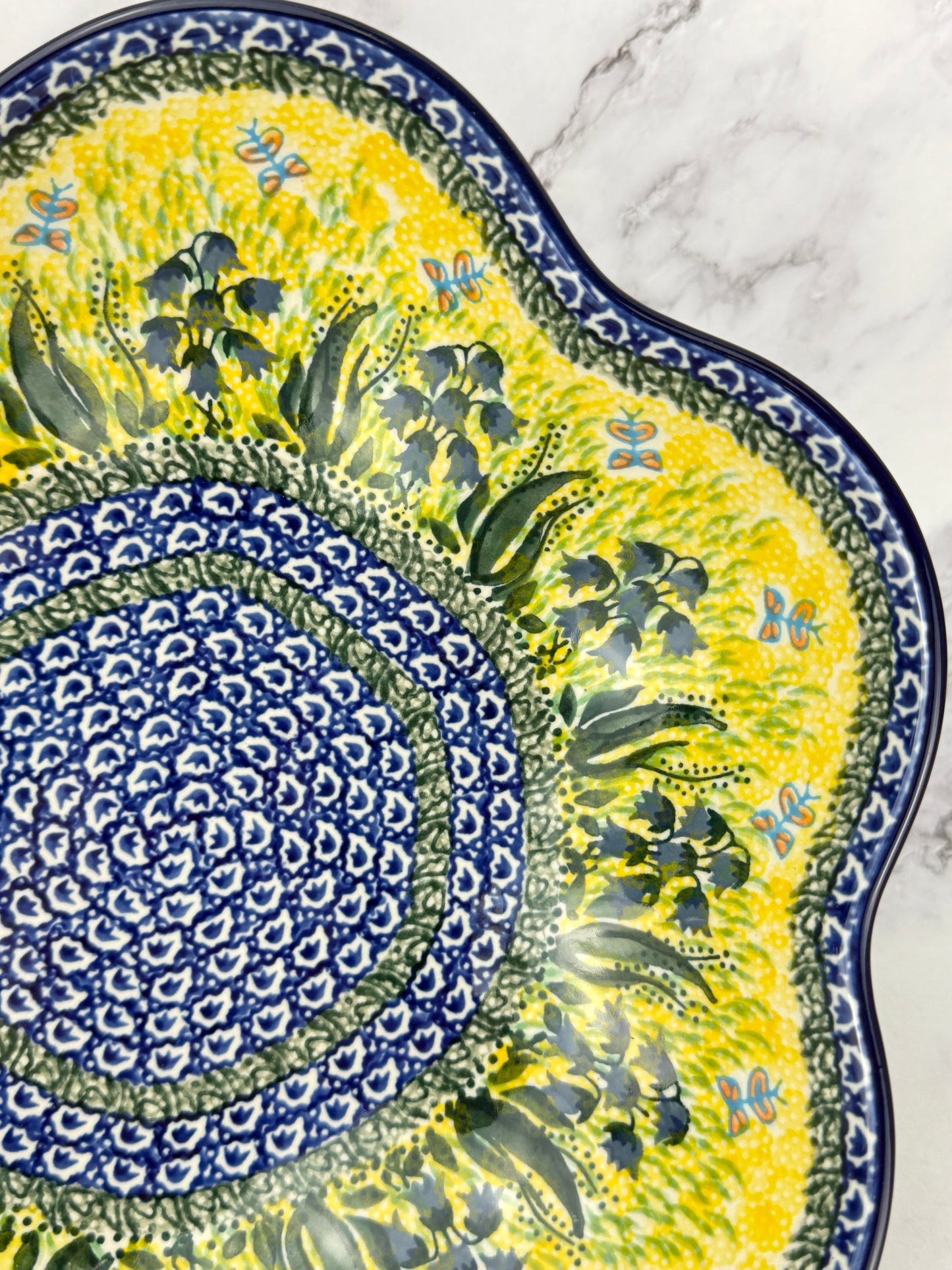 Unikat Flower Bowl - Shape 738 - Pattern U1483