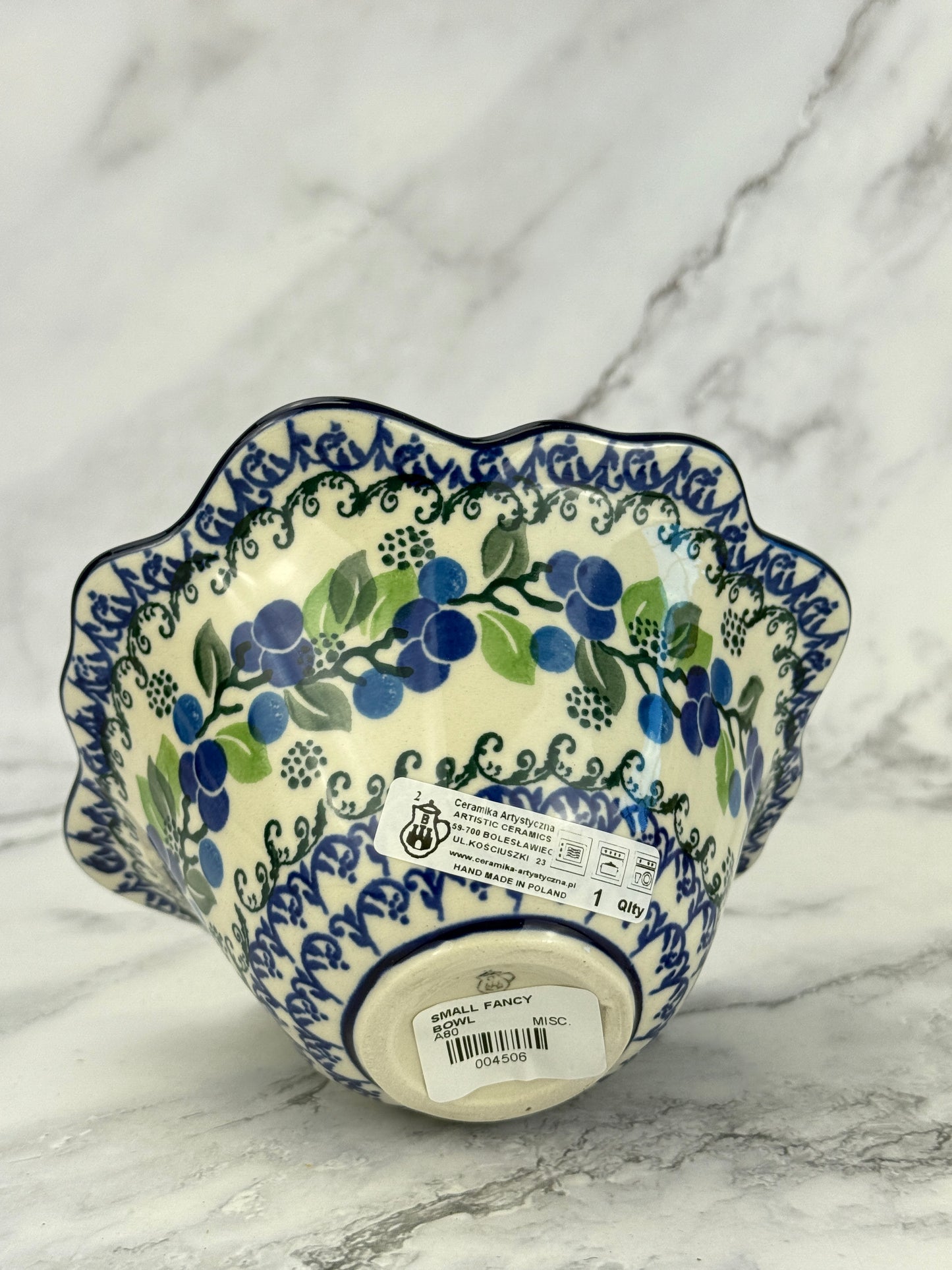Small Flared Bowl - Shape A80 - Pattern 1416
