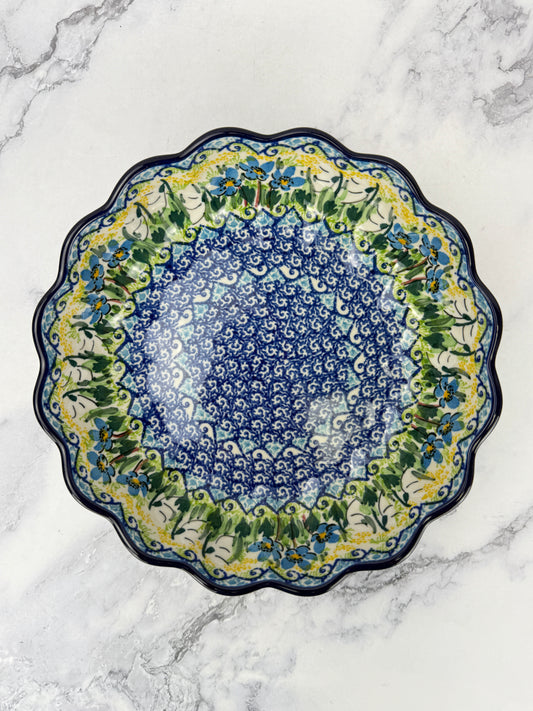 SALE Unikat Scalloped Bowl - Shape 974 - Pattern U5071