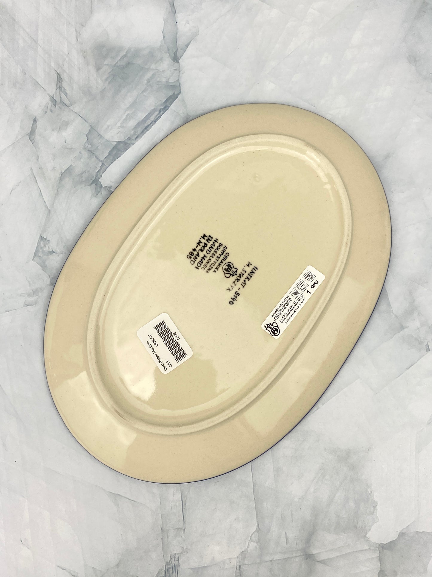 Medium Unikat Oval Platter - Shape G69 - Pattern U5140