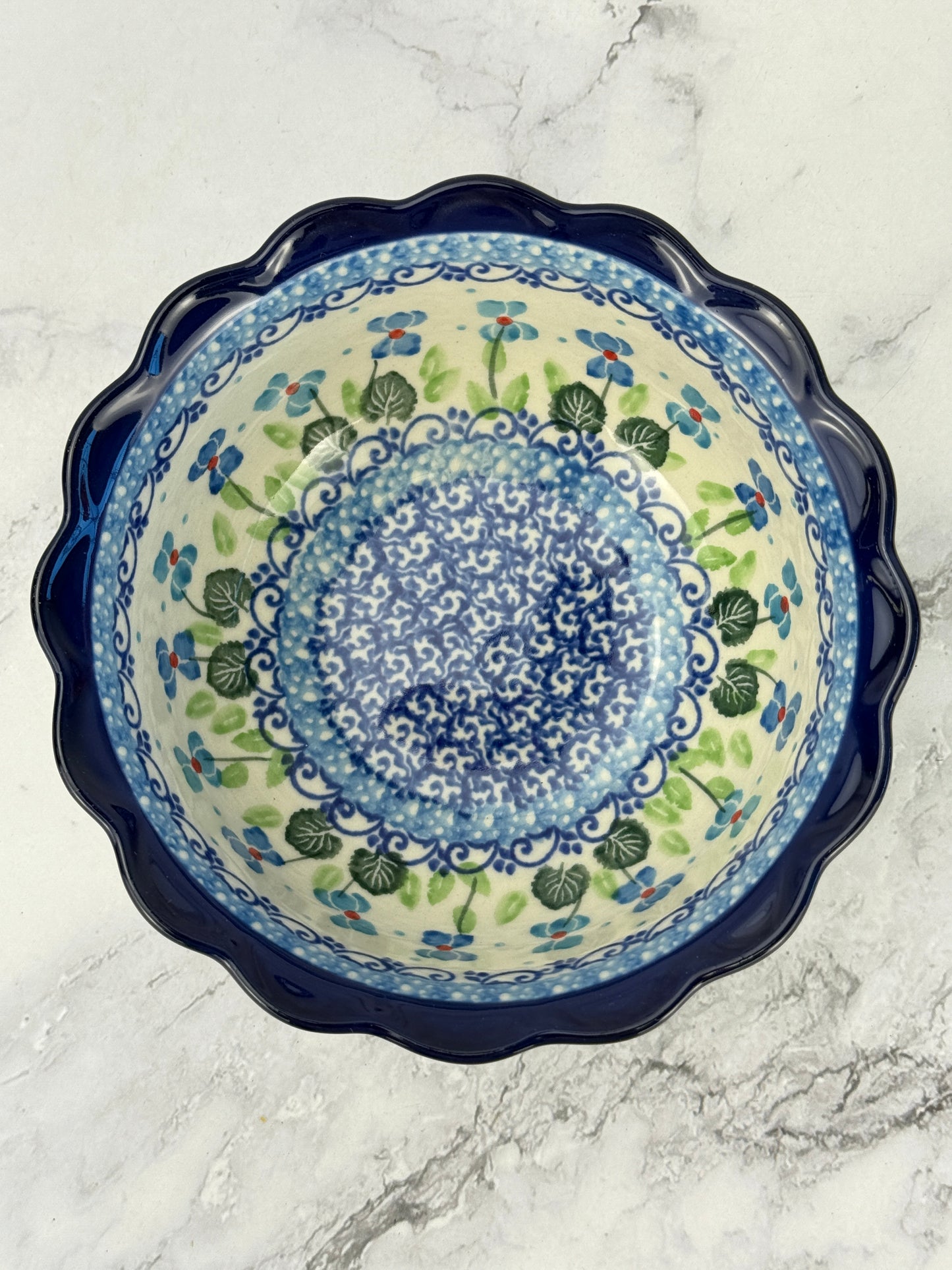 Ruffled Bowl - Shape 526 - Pattern 2668