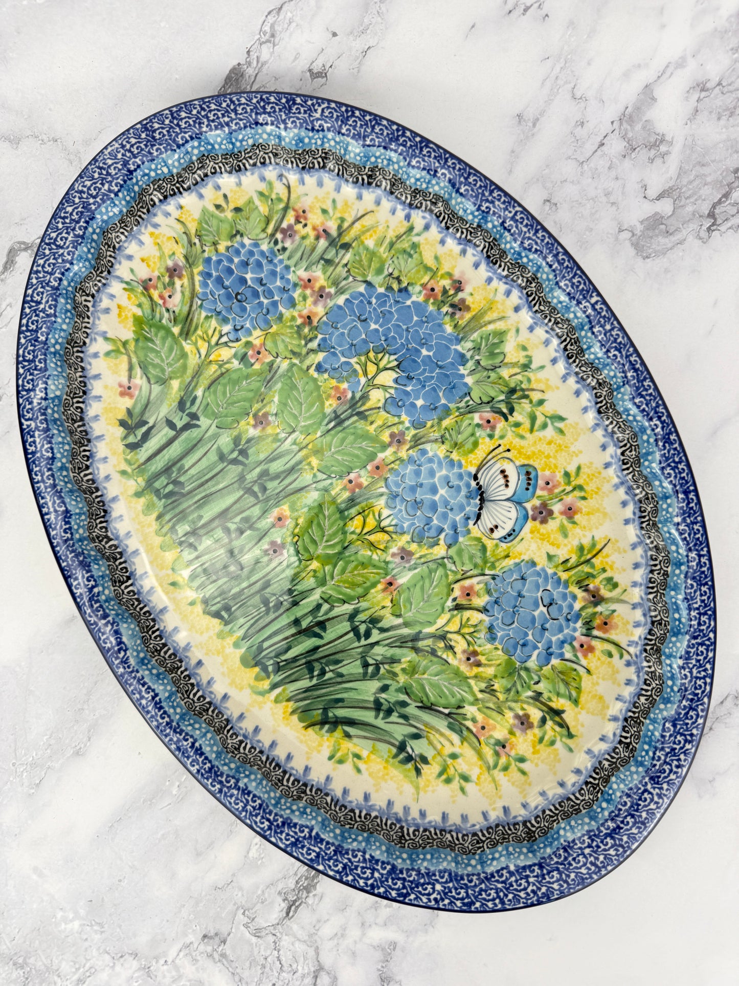 Unikat Oval Platter - Shape 614 - Pattern U5048