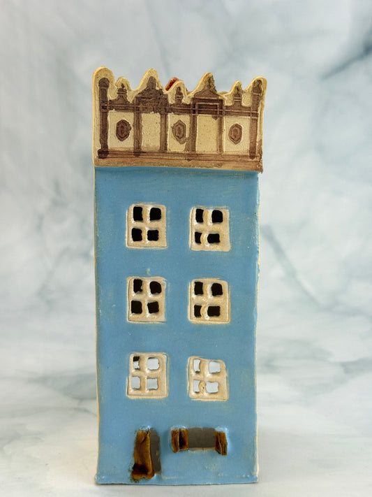 Ceramic Votive House - X