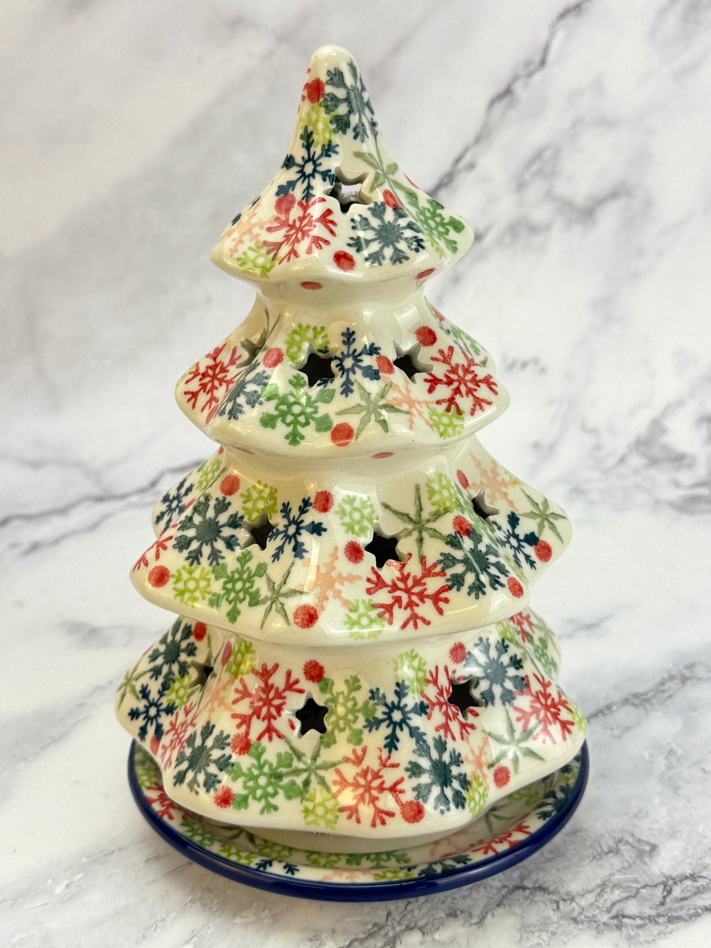 8" Unikat Christmas Tree - Shape 602 - Pattern U5038