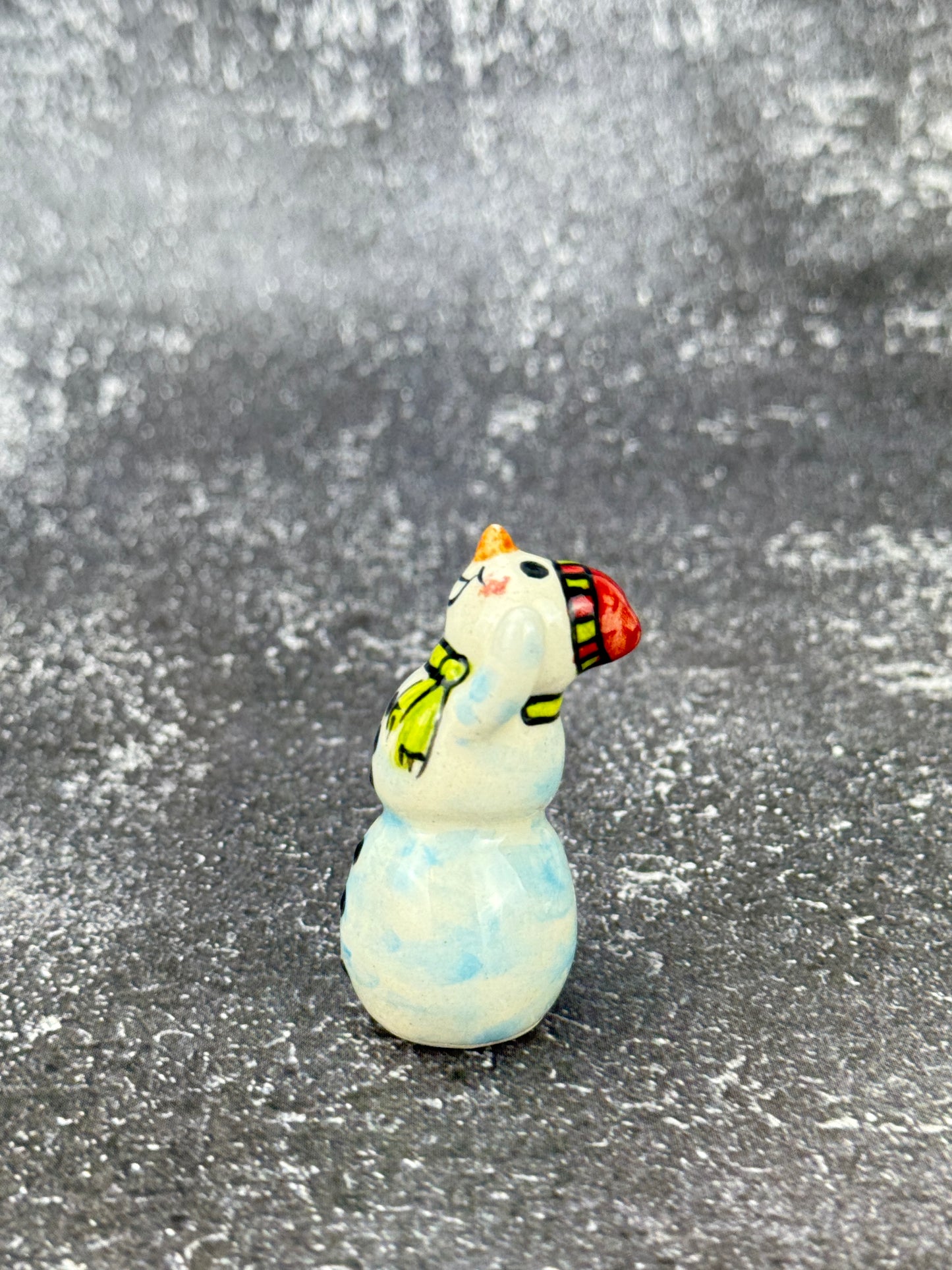 Vena Mini Snowman Figurine - Shape V682
