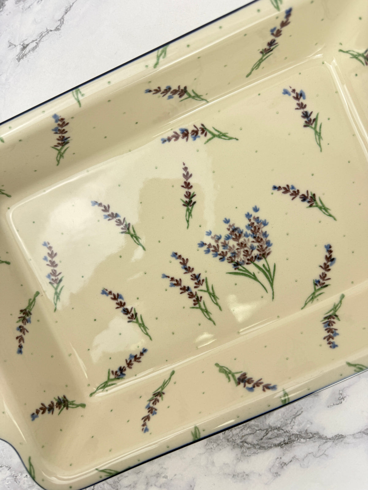 Rectangular Baker With Handles - Shape A59 - Pattern 3308