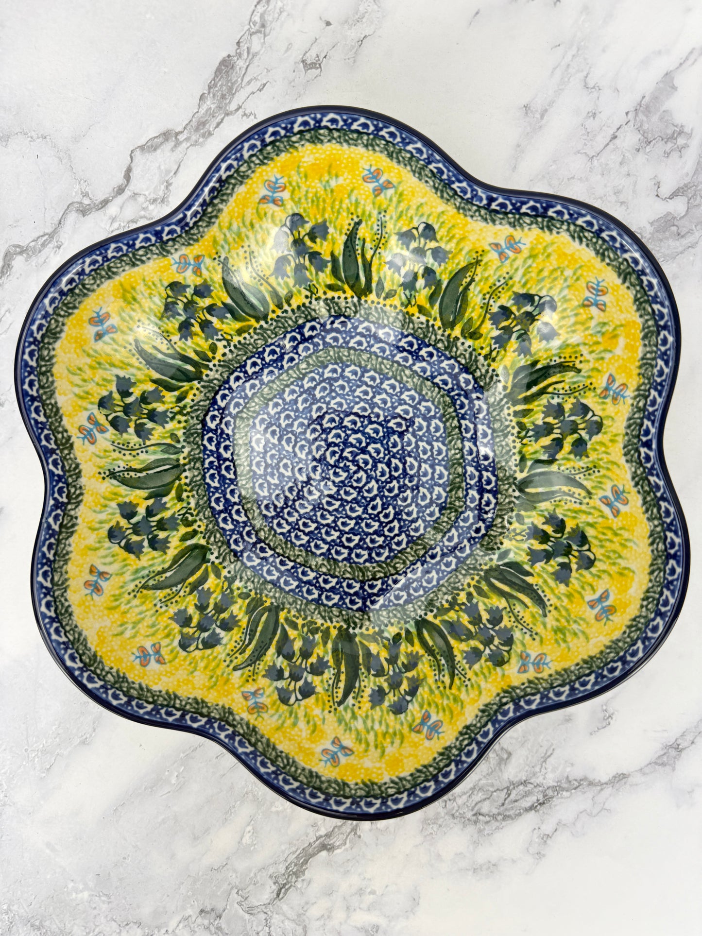 Unikat Flower Bowl - Shape 738 - Pattern U1483