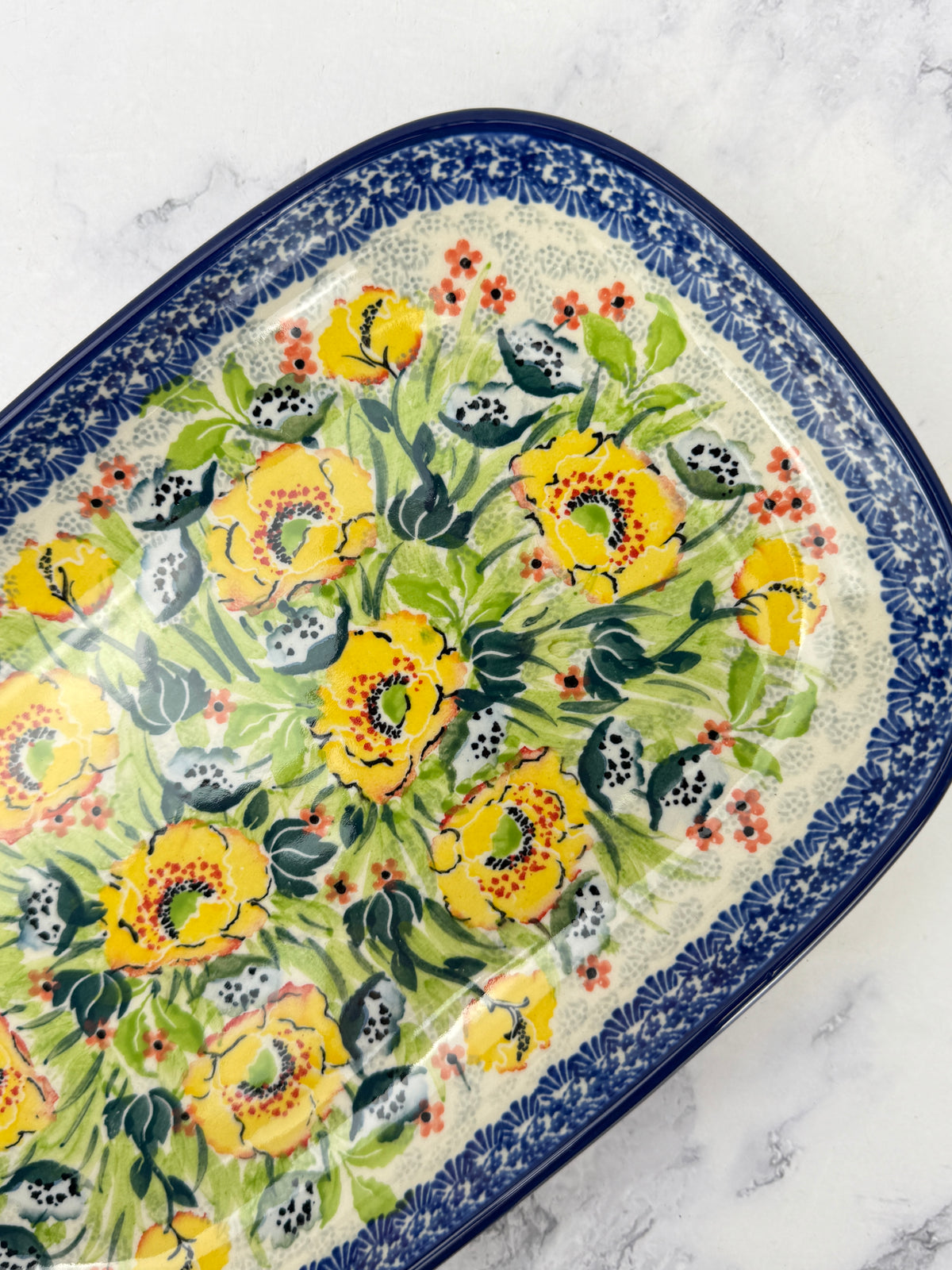 Small Unikat Rectangular Platter - Shape 392 - Pattern U5273