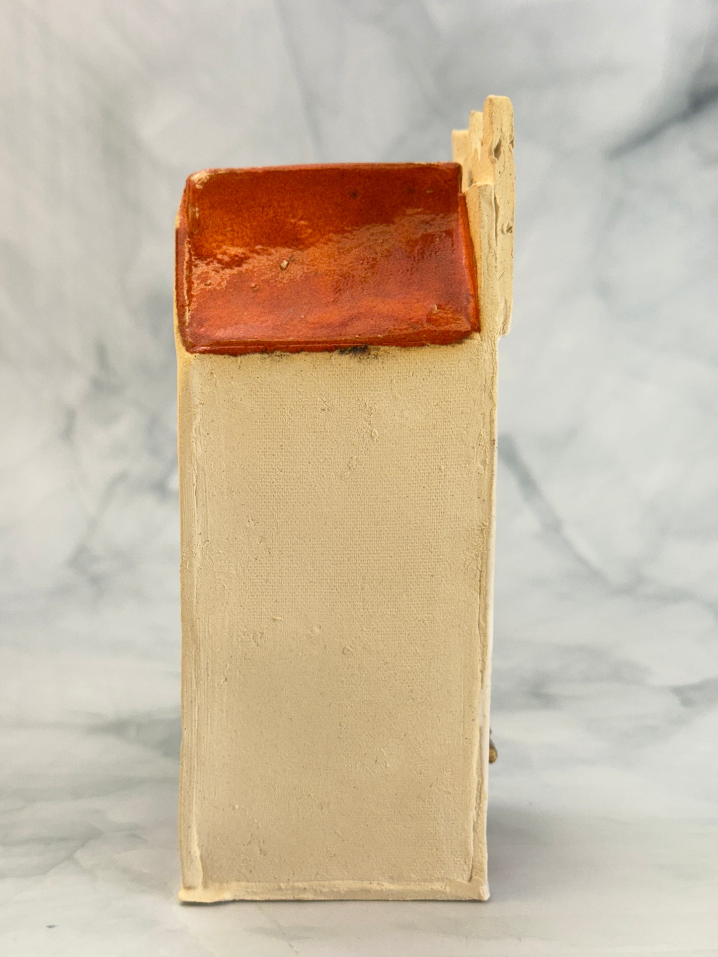 Ceramic Votive House - A