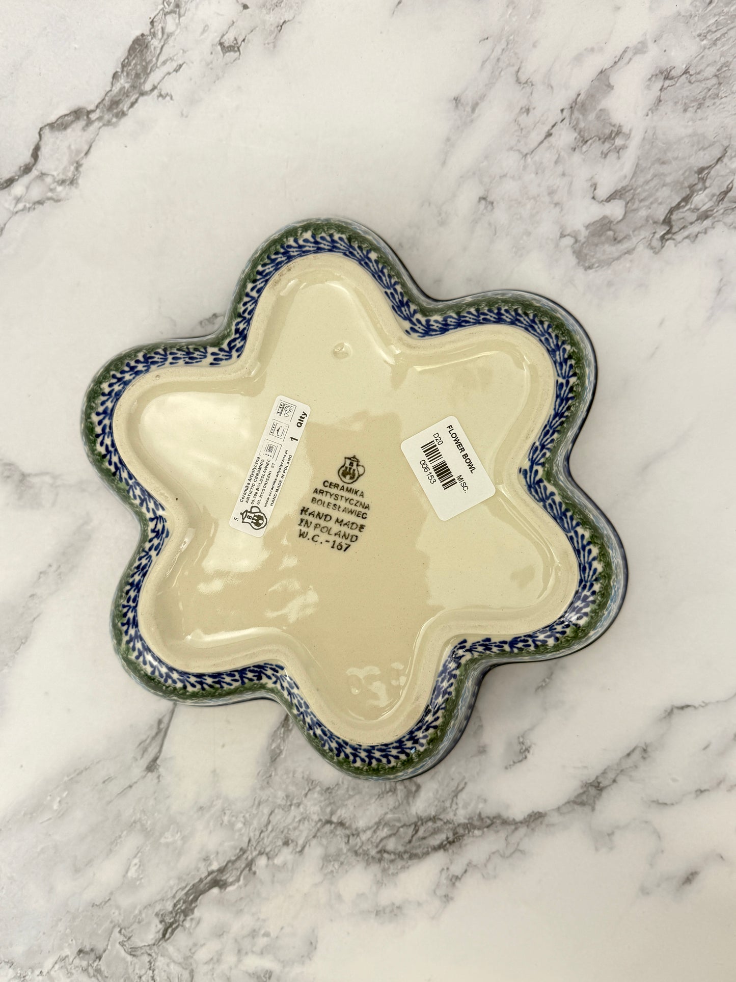 Flower Shaped Roll Baker - Shape D20 - Pattern 3279