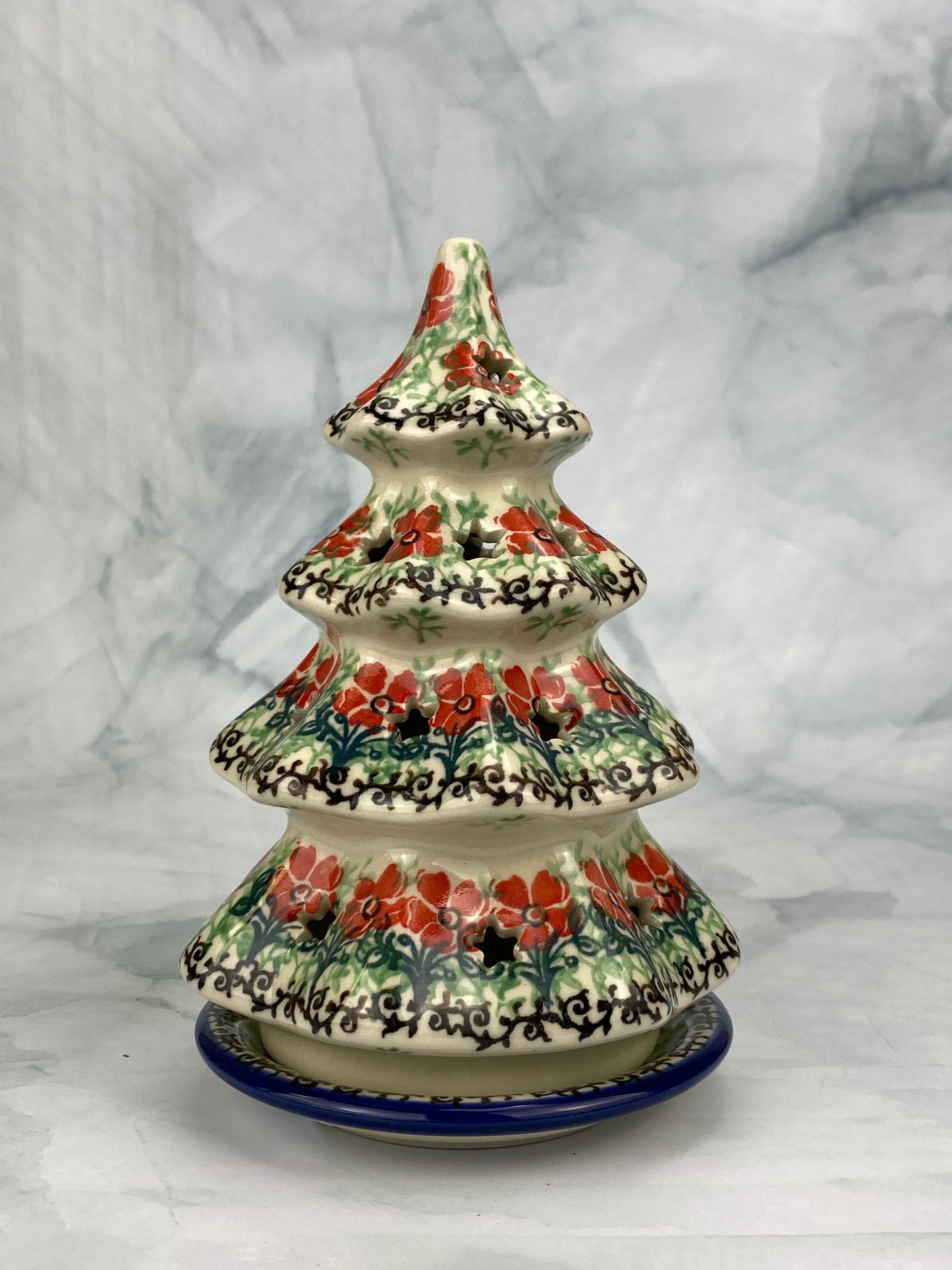 Small 6" Christmas Tree - Shape 512 - Pattern 1916