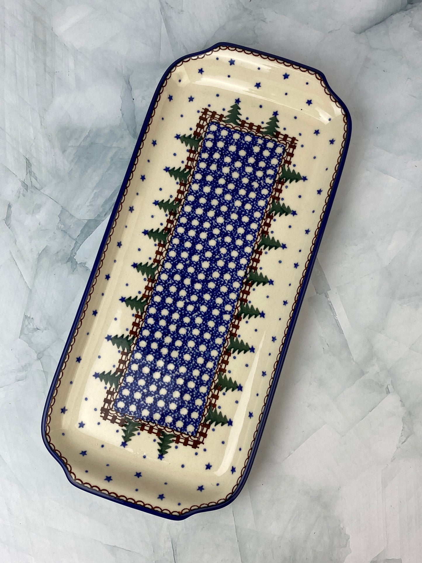 Bread Tray - Shape 410 - Pattern 340