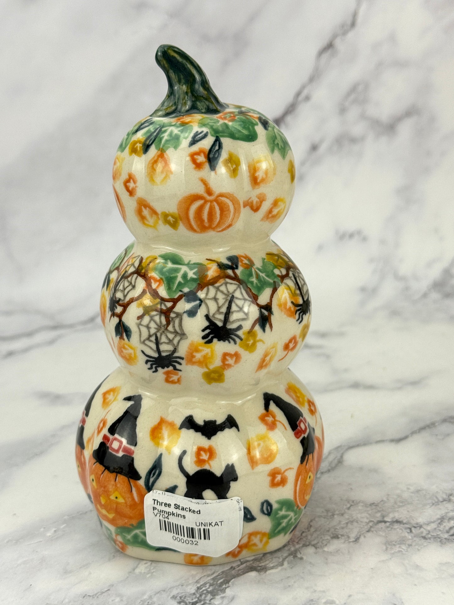 Vena Stacked Pumpkin Votive - Spooky Patch