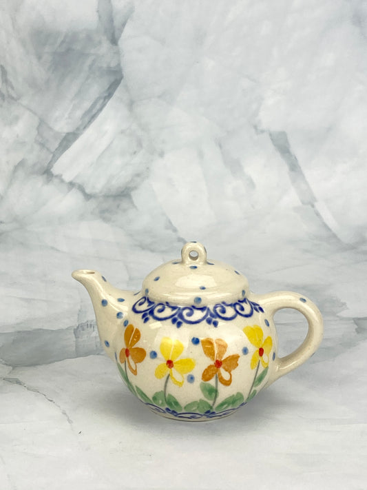 Teapot Ornament - Shape F88 - Pattern 2753