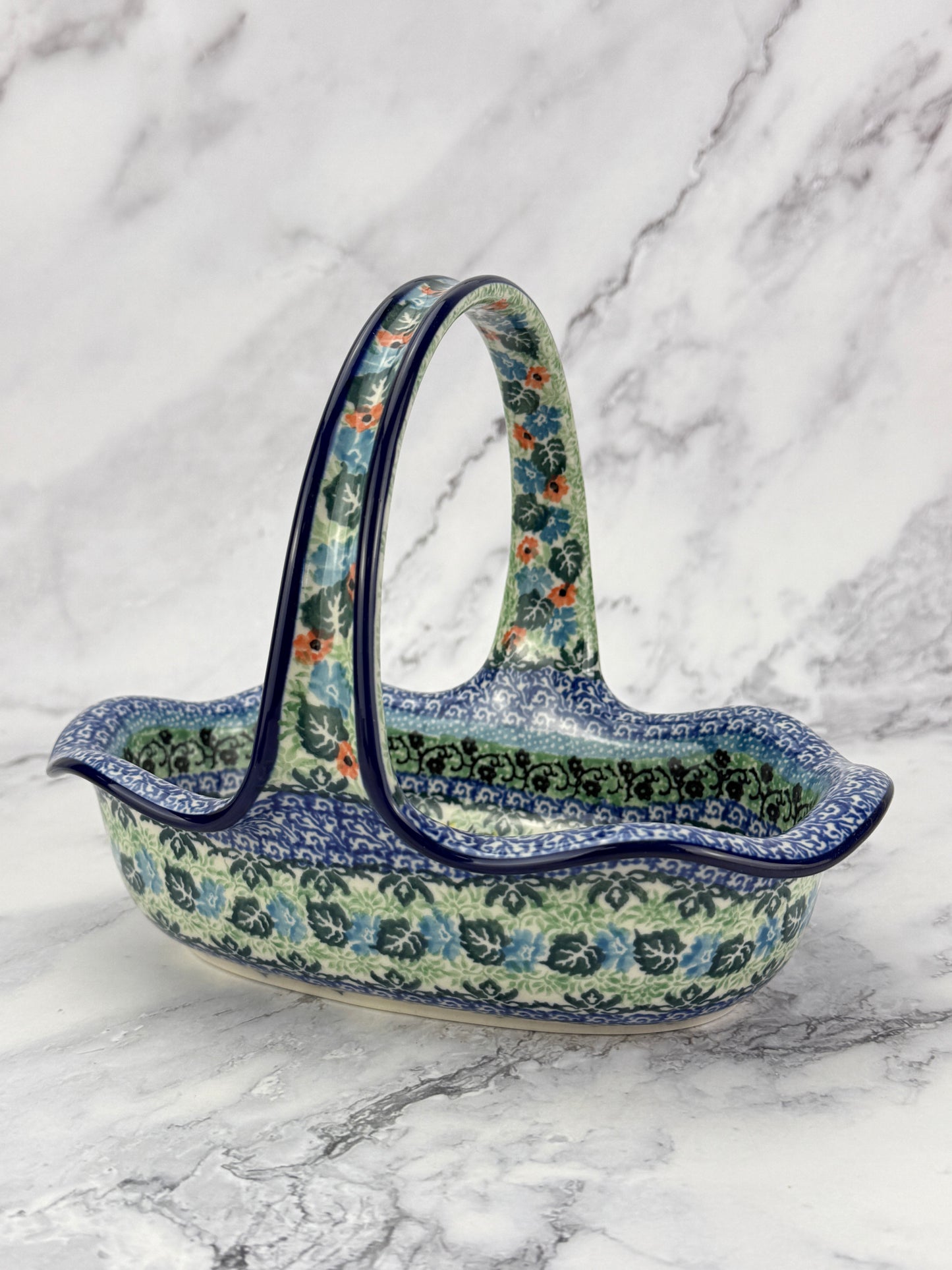 Unikat Basket with Handle - Shape A21 - Pattern U4553