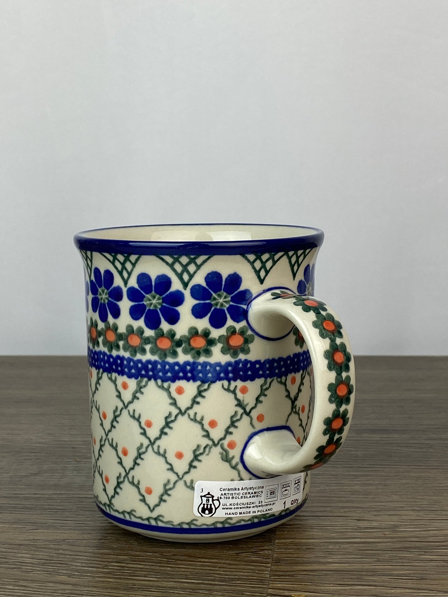 15oz Straight Mug - Shape B13 - Pattern 854A