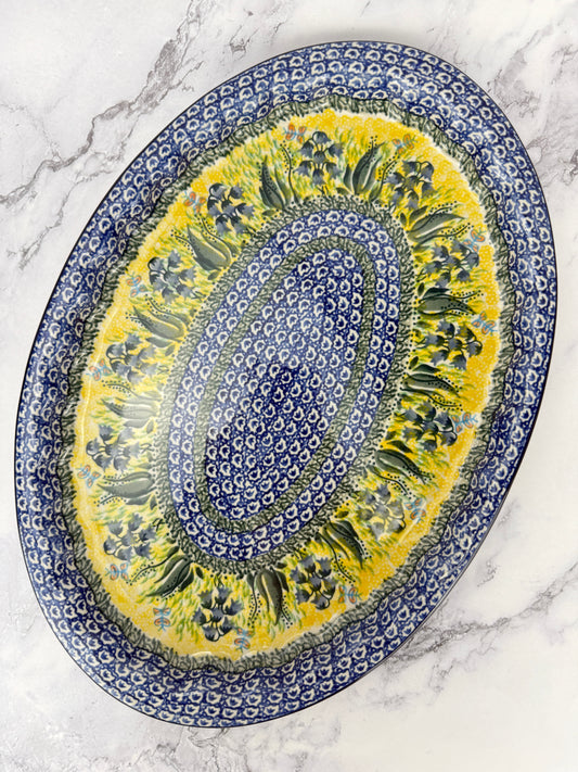 Unikat Oval Platter - Shape 614 - Pattern U1483