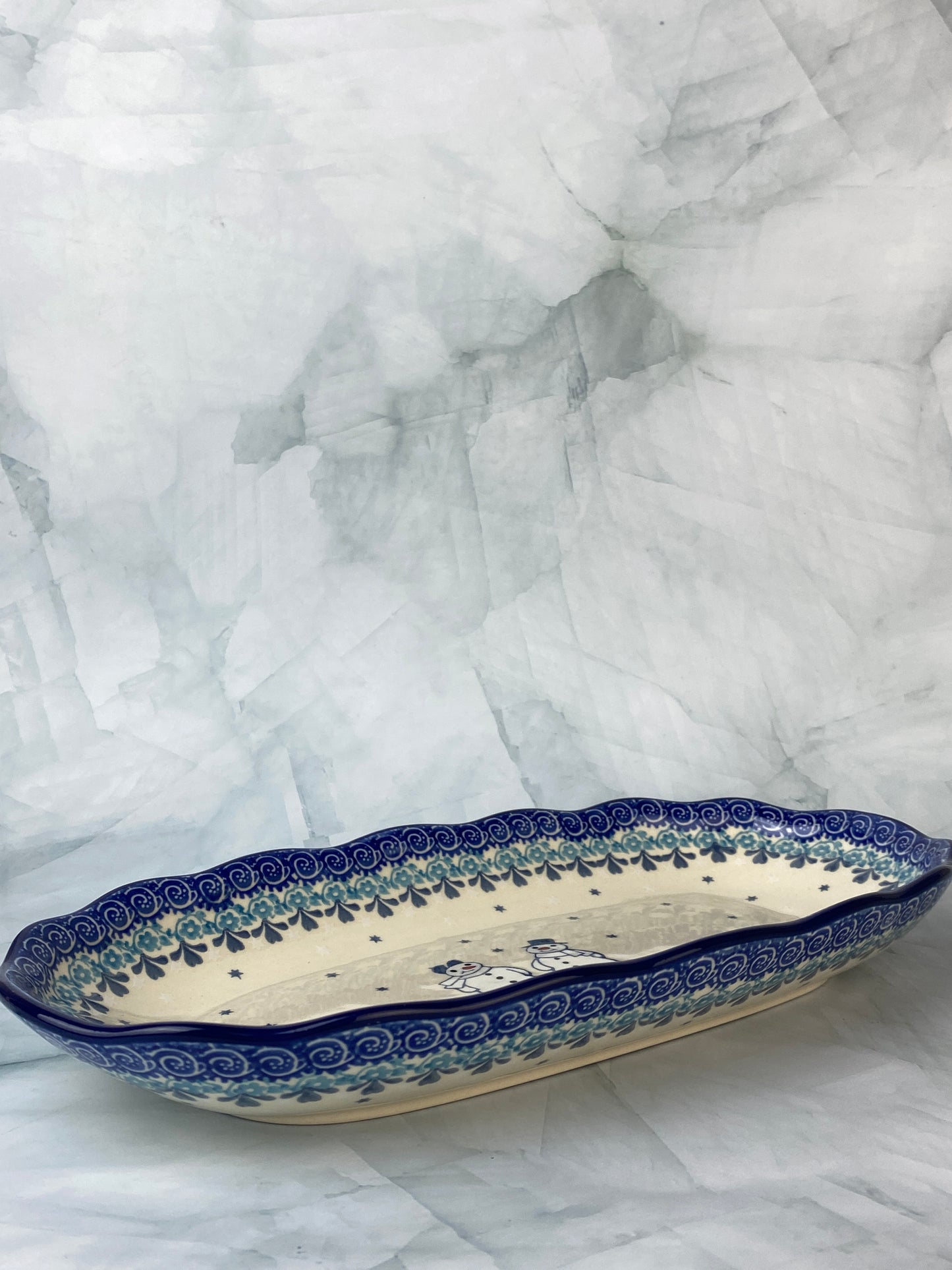 Scalloped Tray - Shape A42 - Pattern 2793