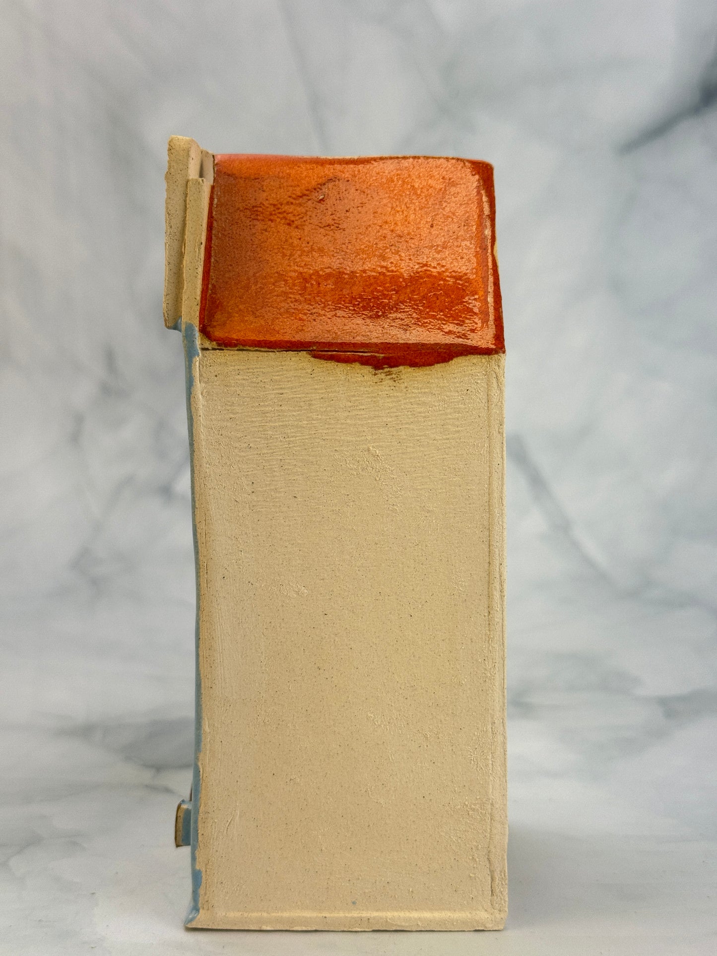 Ceramic Votive House - W