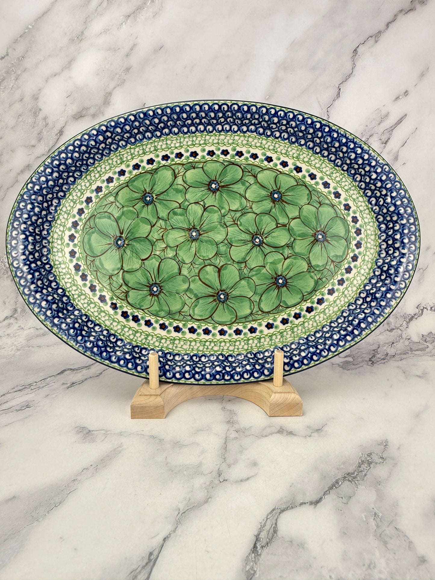 Unikat Oval Platter - Shape 614 - Pattern U408D