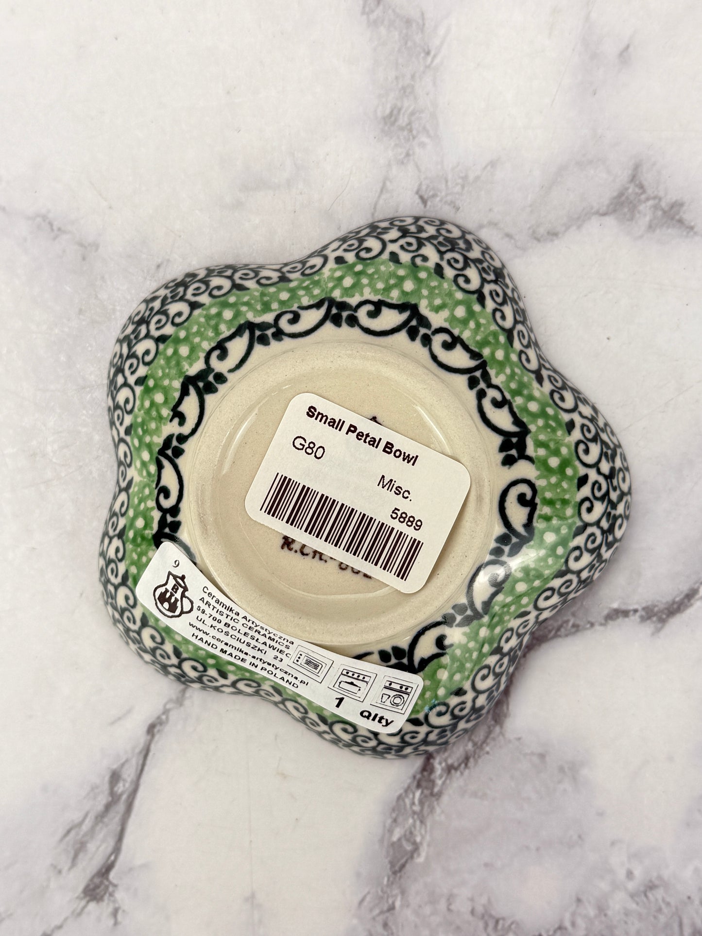 Mini Flower Bowl - Shape G80 - Pattern 2669