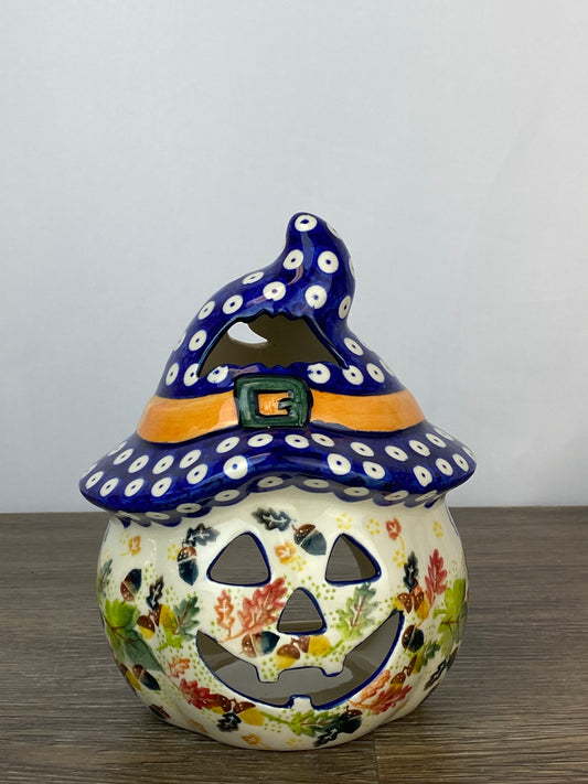 Small Unikat Pumpkin With Hat - Pattern CU497