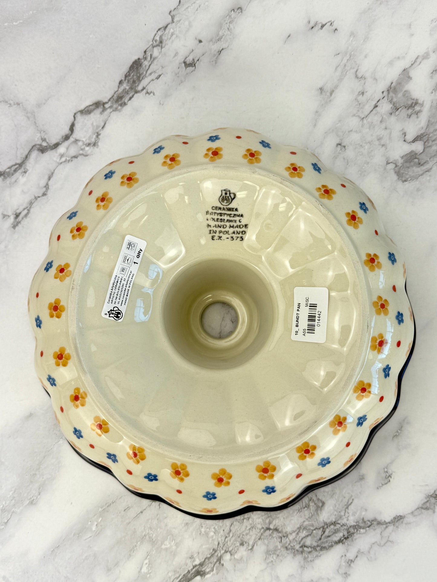 Bundt Pan - Shape A55 - Pattern 2225