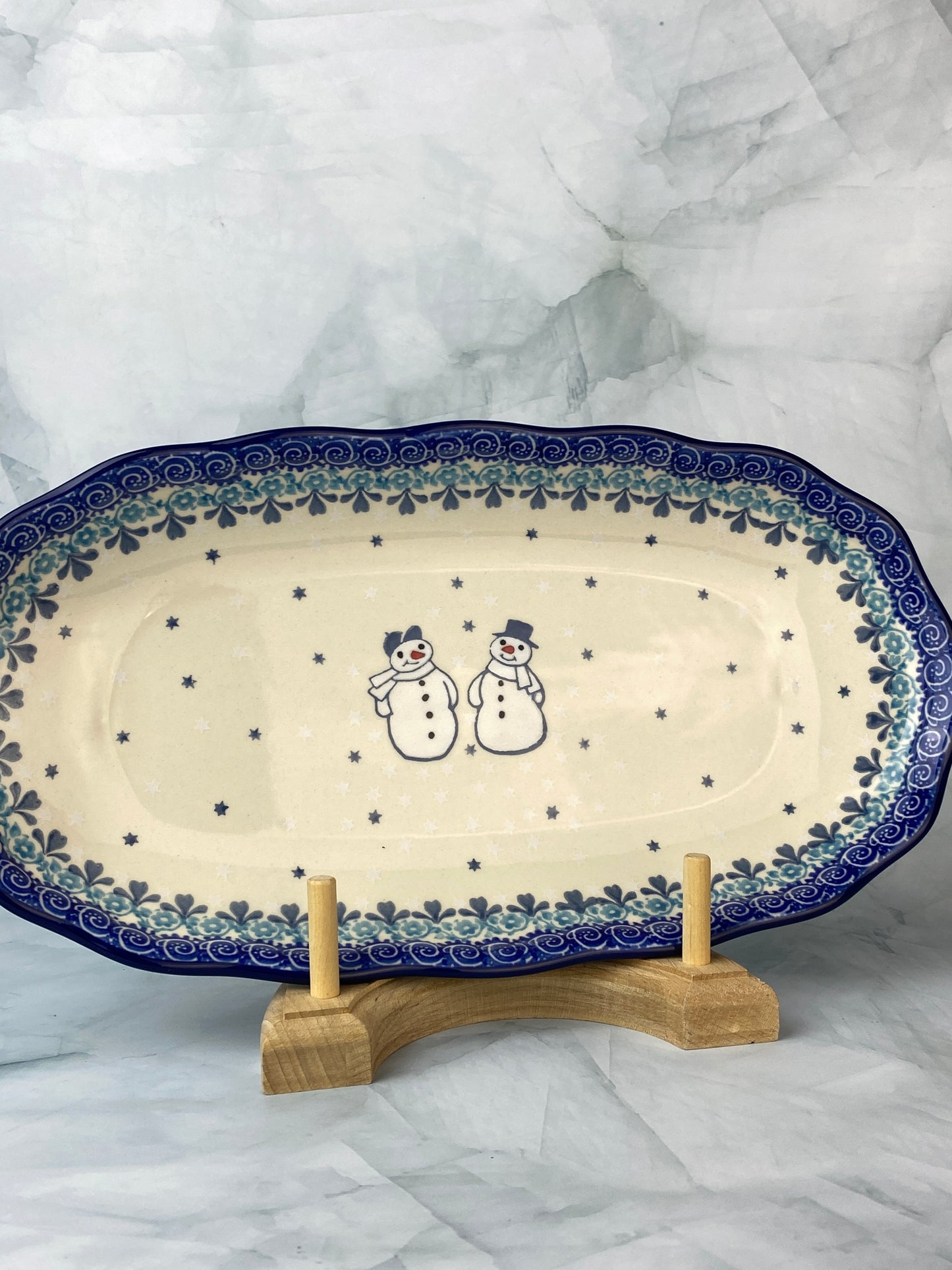 Scalloped Tray - Shape A42 - Pattern 2793