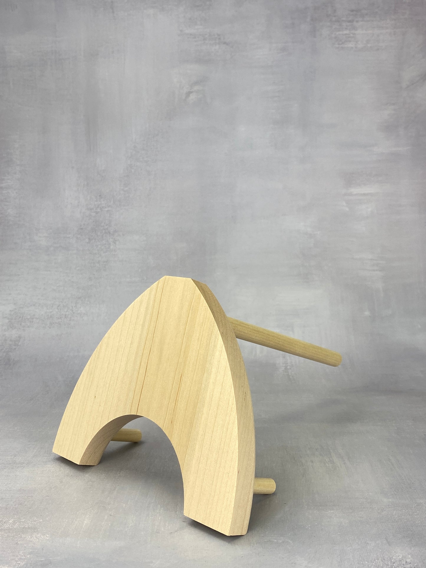 Small Wooden Bowl / Plate Stand