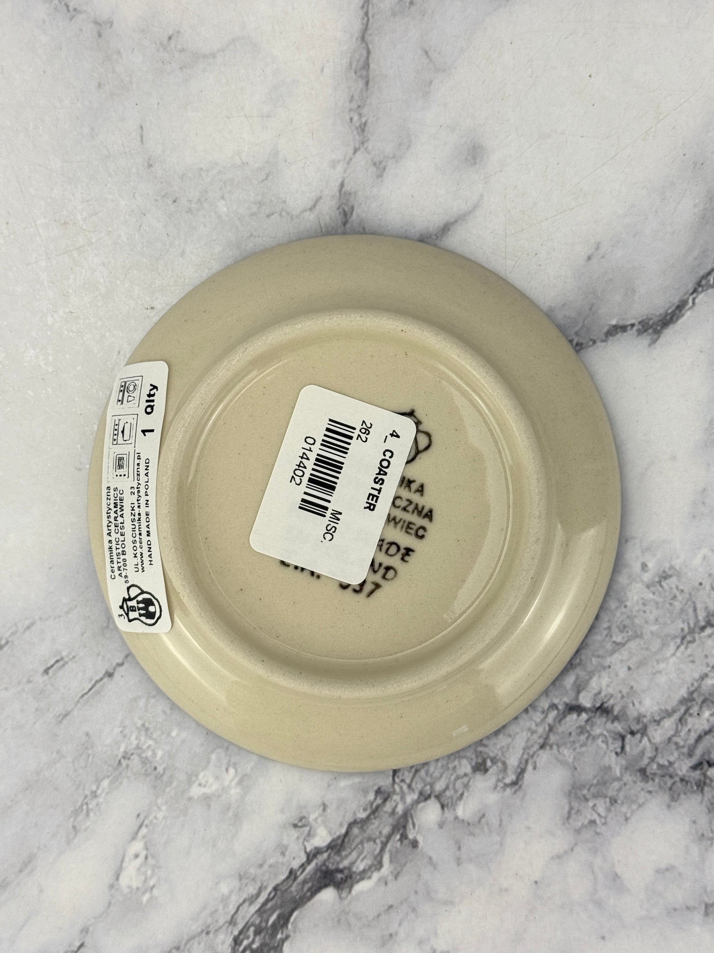 4” Coaster - Shape 262 - Pattern 3428