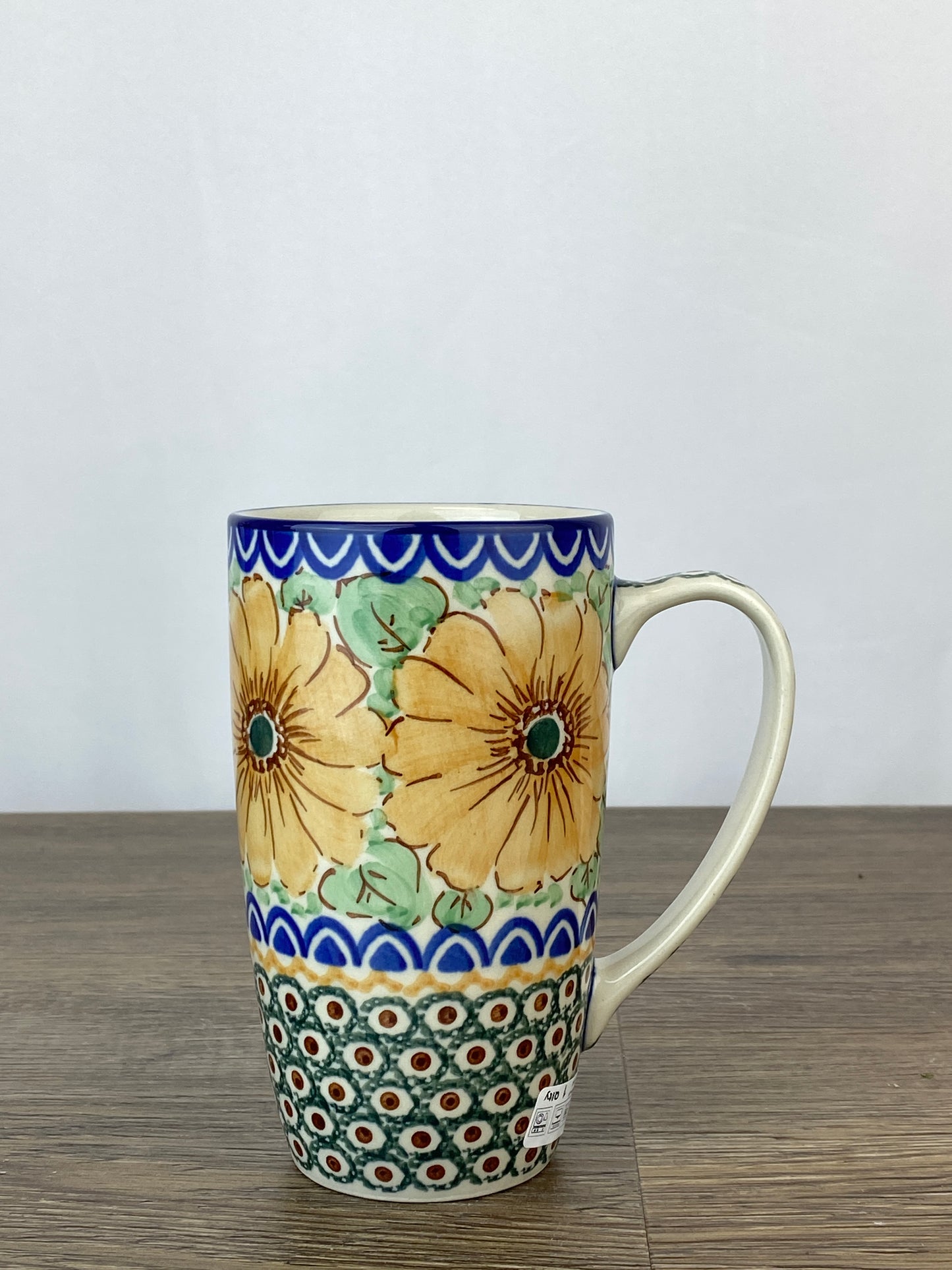 SALE 12oz Unikat Latte Mug - Shape C52 - Pattern U740