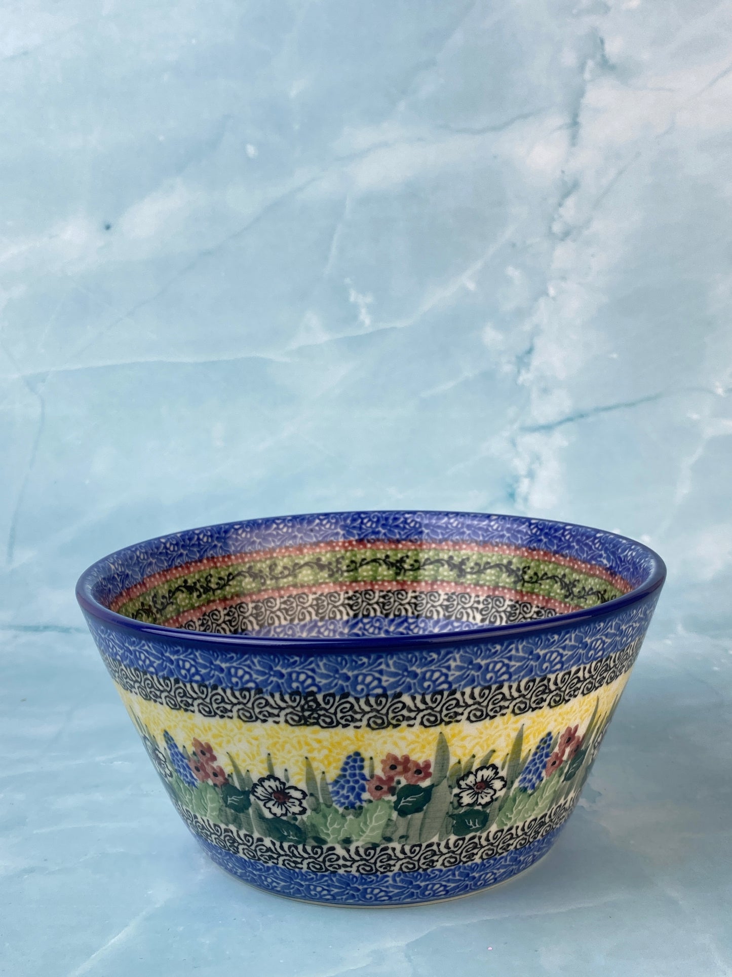 Medium Straight Sided Unikat Bowl - Shape E97 - Pattern U4288