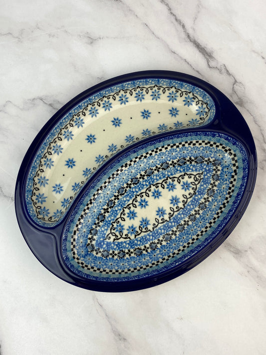 Sausage Plate - Shape 497 - Pattern 2044