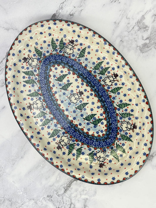 Unikat Oval Platter - Shape 614 - Pattern U4661