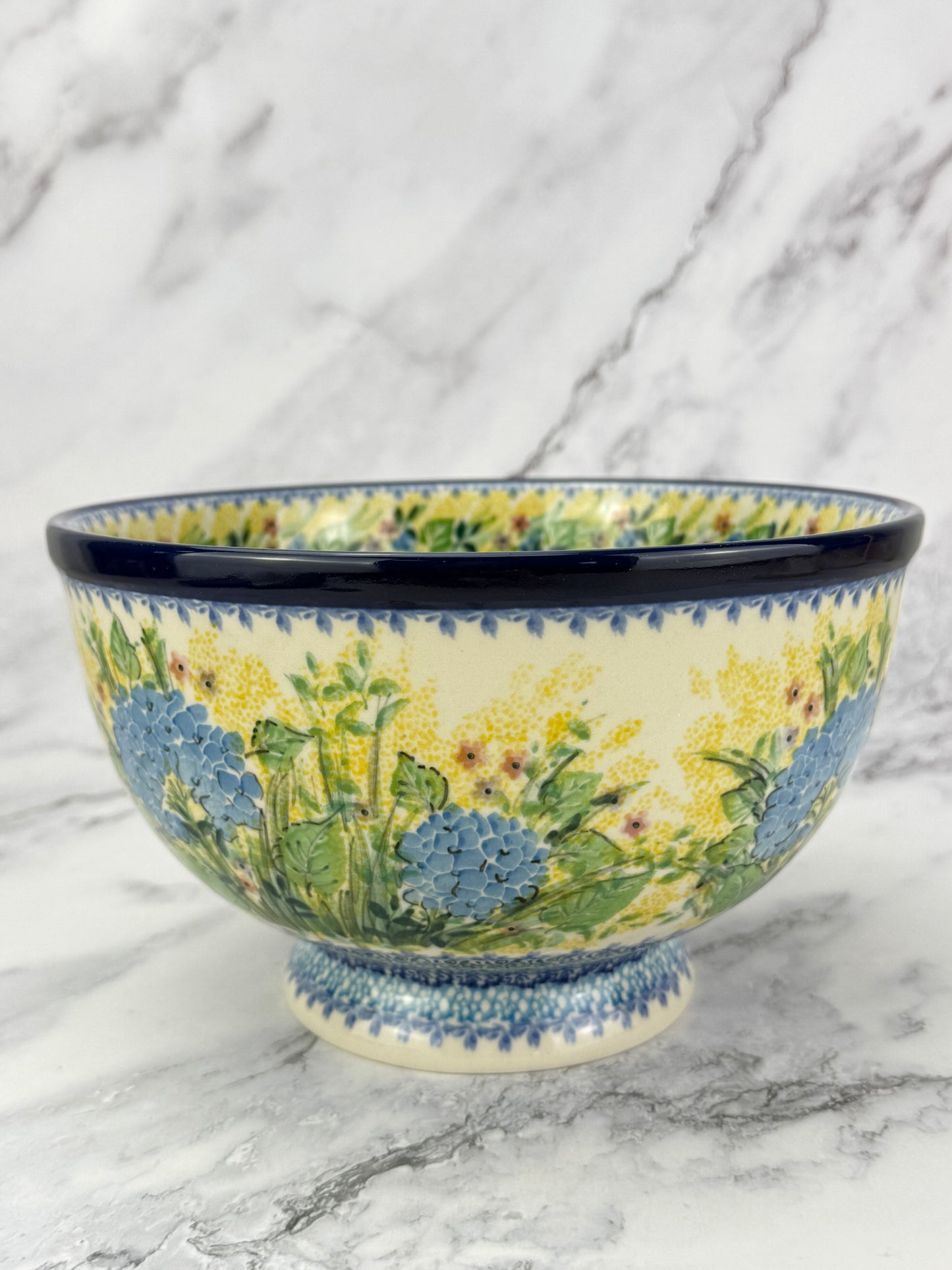 Unikat Pedestal Serving Bowl - Shape A14 - Pattern U5048