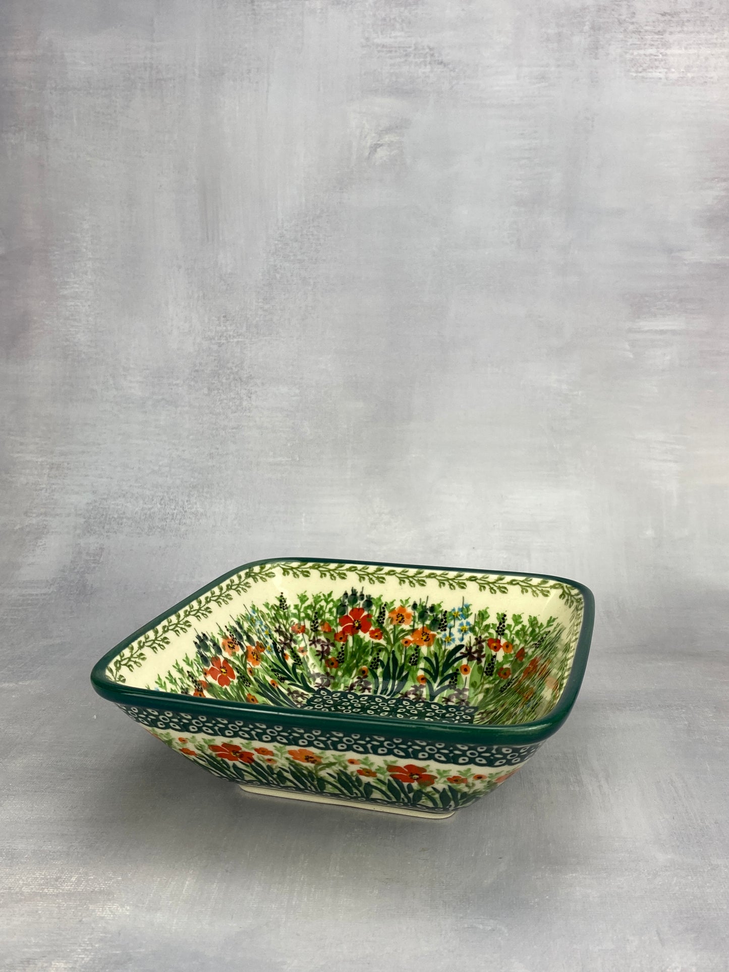 Small Square Unikat Bowl - Shape 887 - Pattern U4335