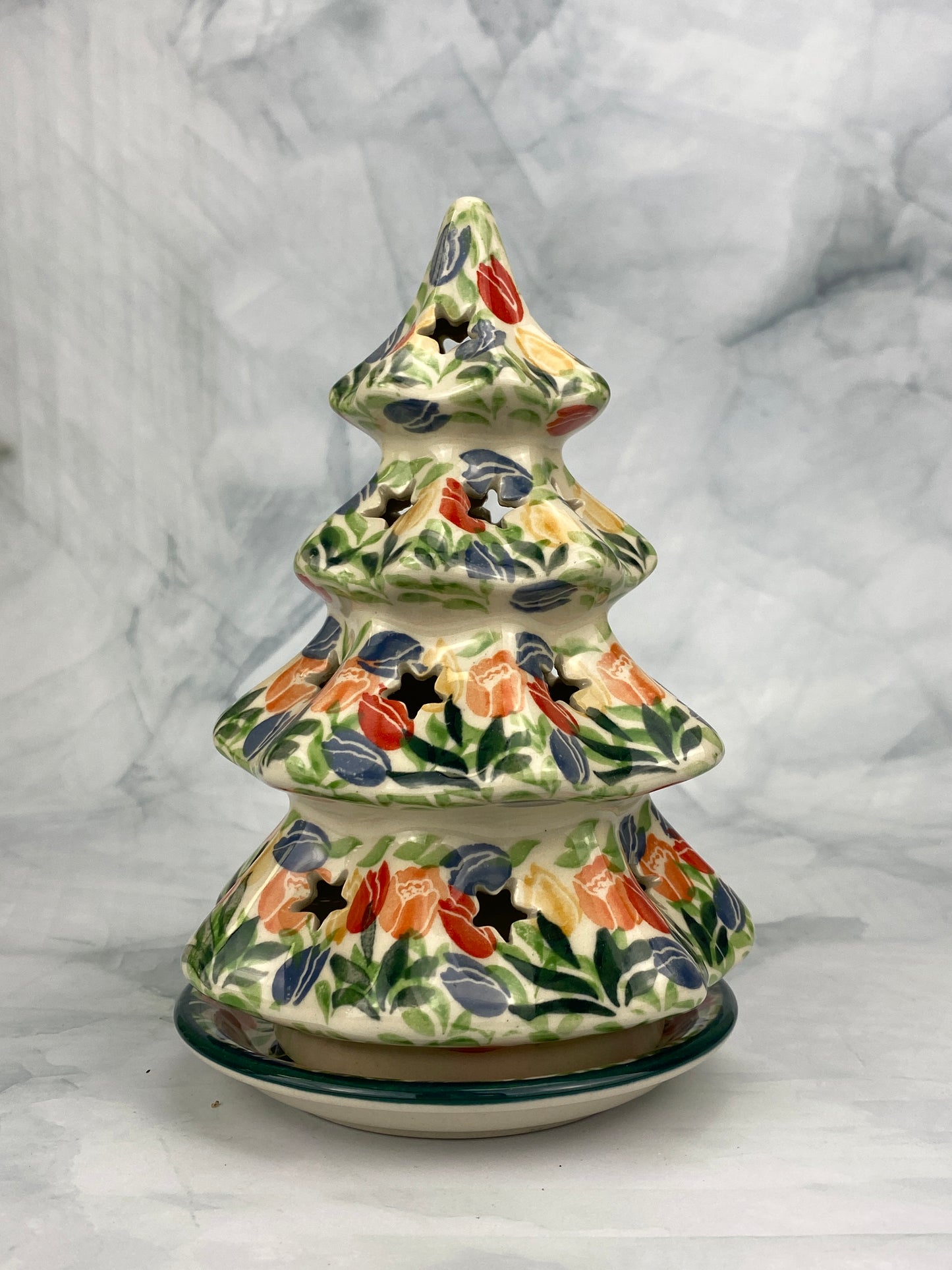 Medium Unikat Christmas Tree - Shape 513 - Pattern U4226