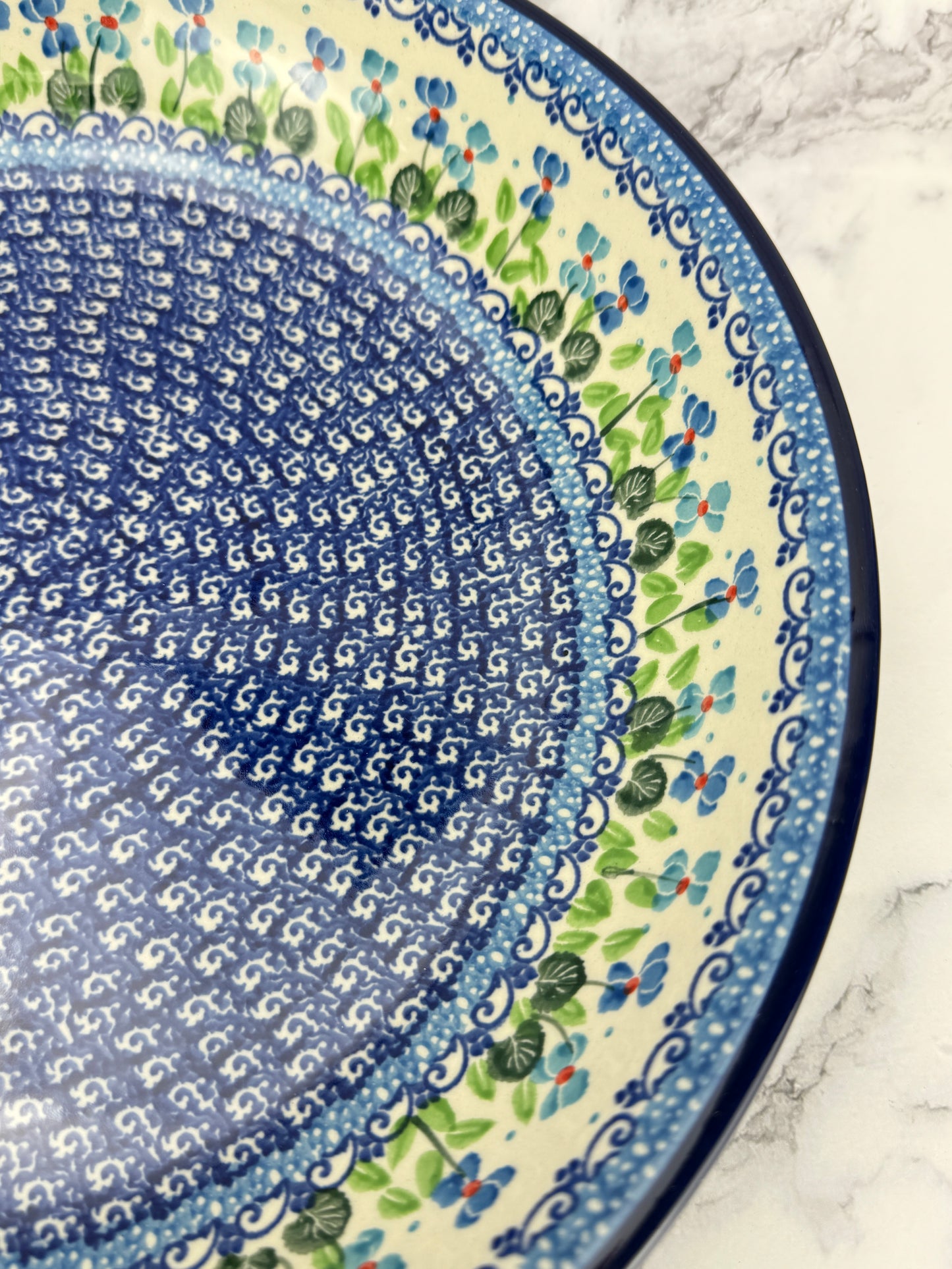 Pasta Server / Wide Shallow Bowl - Shape 115 - Pattern 2668