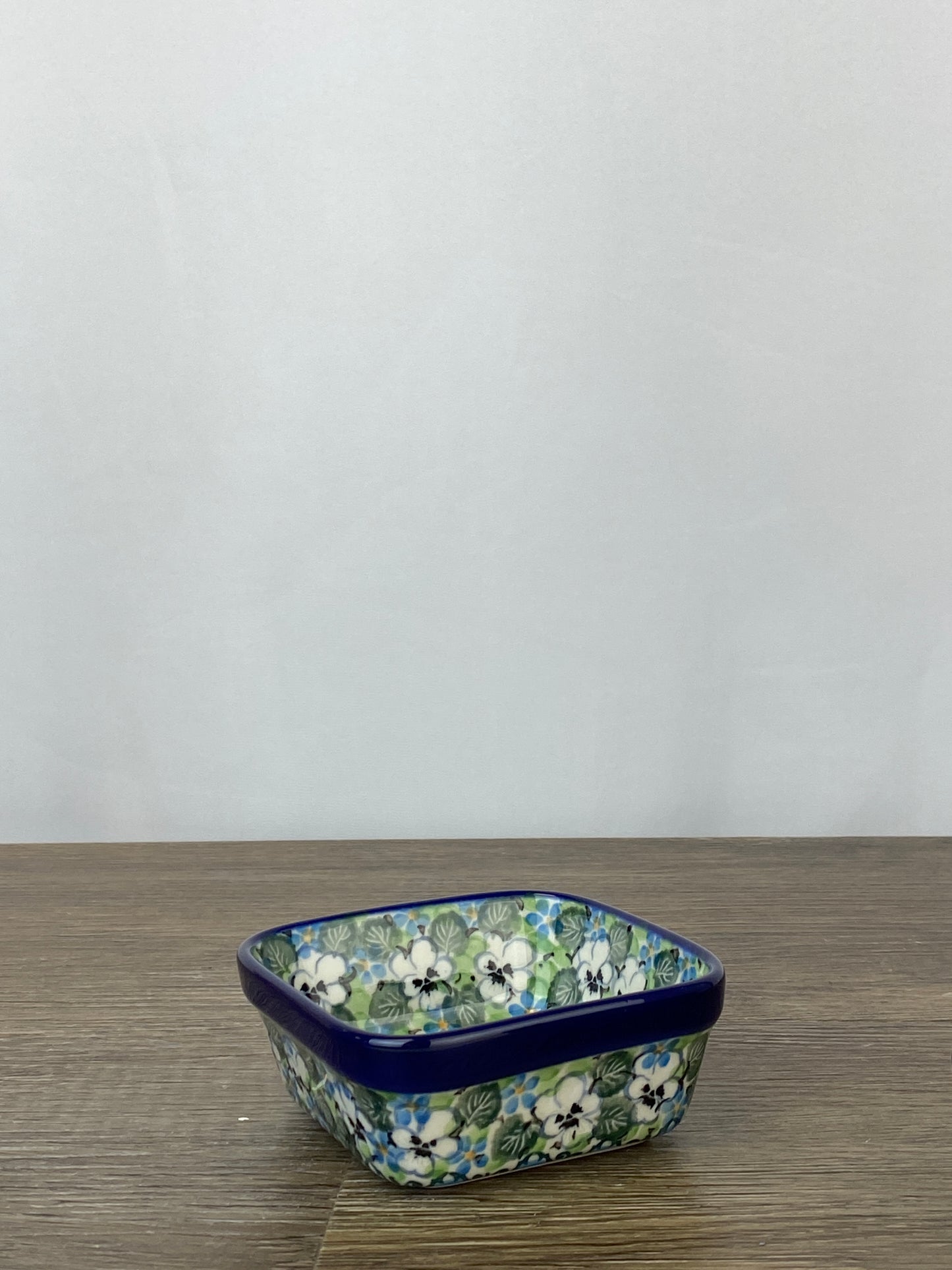 Small Unikat Square Ramekin/ Dish- Shape 428 - Pattern U4795