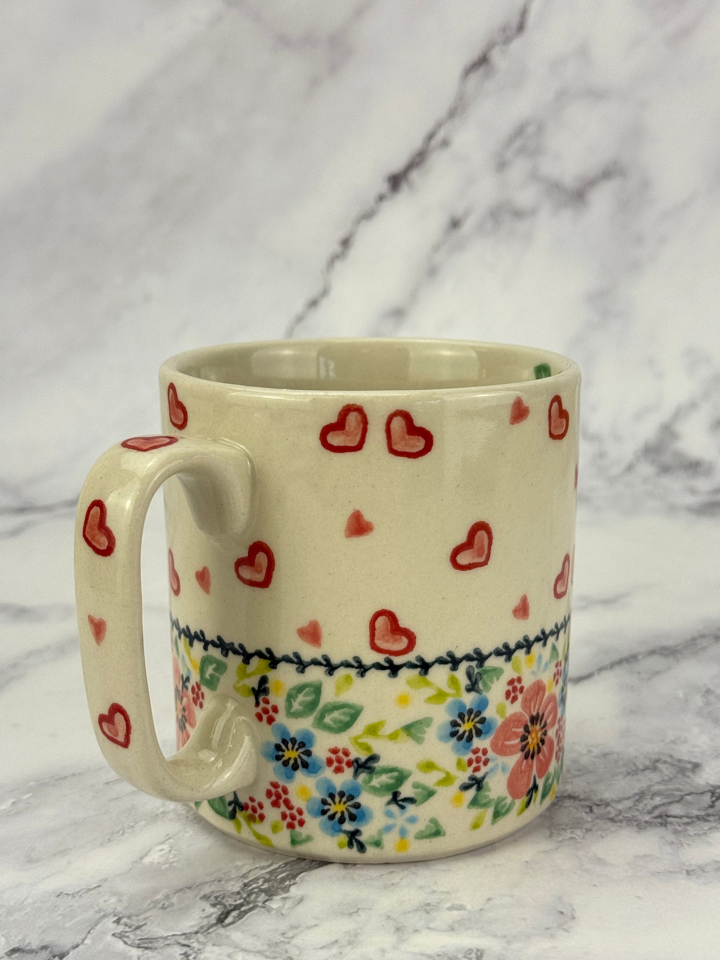 Vena Unikat 12oz Art Mug - Shape V055 - Pink Bunny