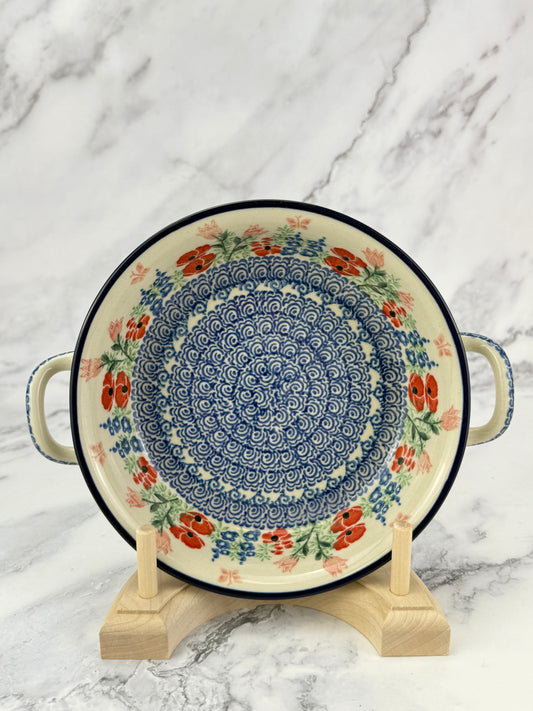 Small Round Baker with Handles - Shape C40 - Pattern 3220