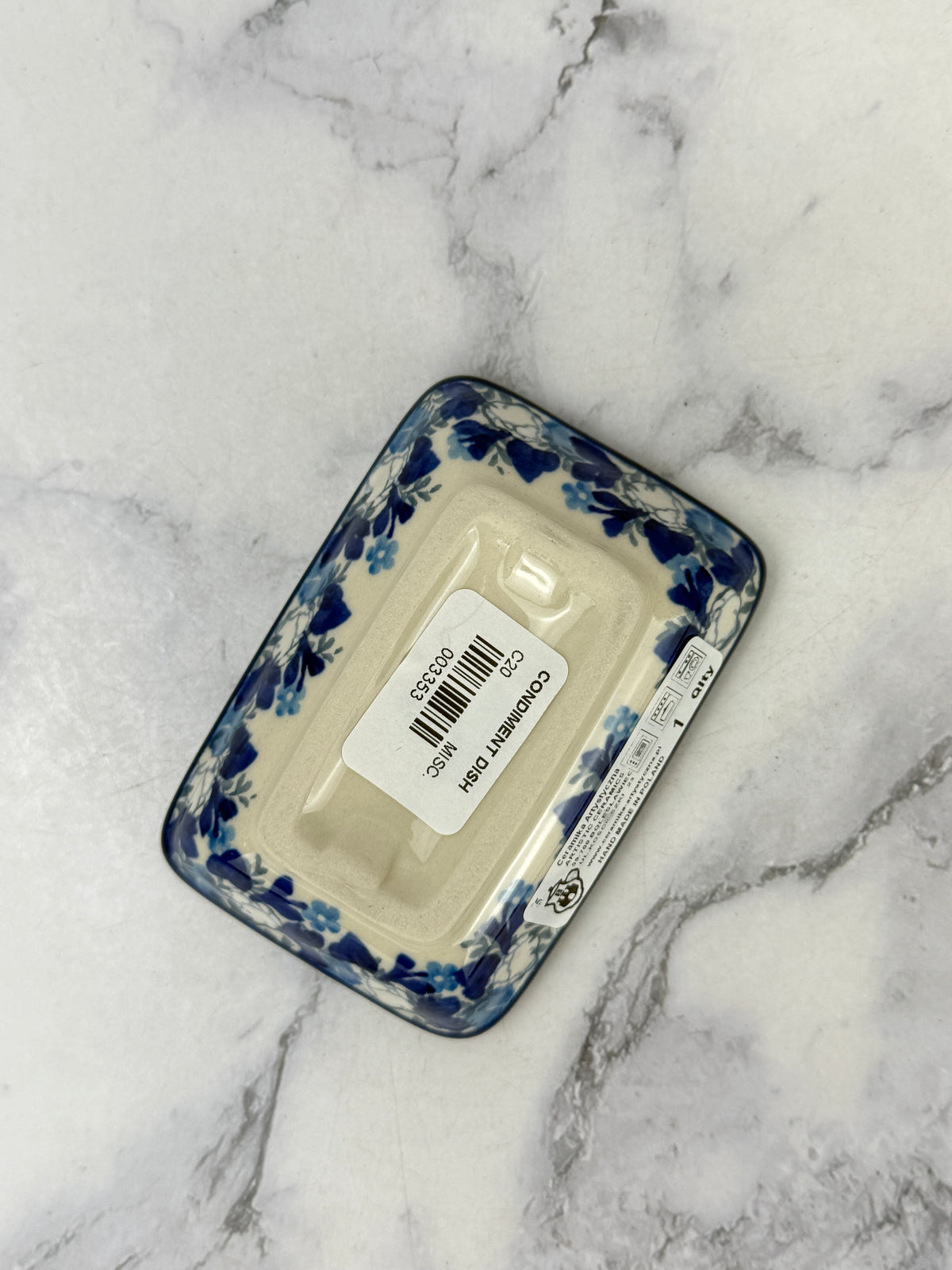Rectangular Dish - Shape C20 - Pattern 2222